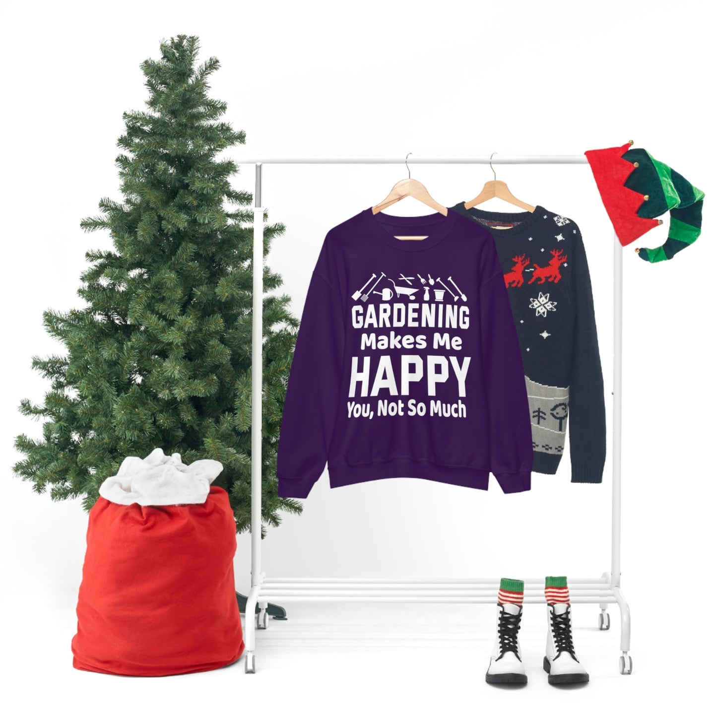 Gardening makes me Happy, You not so much, Garden sweatshirt, great for gardeners, garden shirt, plant lover shirt, nature lover shirt