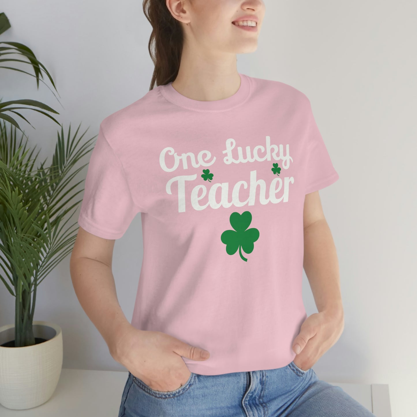 Feeling Lucky Shirt One Lucky Teacher Shirt St Patrick's Day shirt - Funny St Paddy's day Funny Shirt Shamrock shirt shenanigans shirt