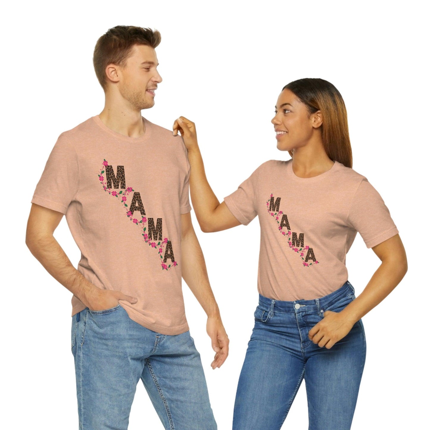 Leopard print Mama shirt - Leopard Mama Shirt mothers day shirt new mom shirt - Giftsmojo