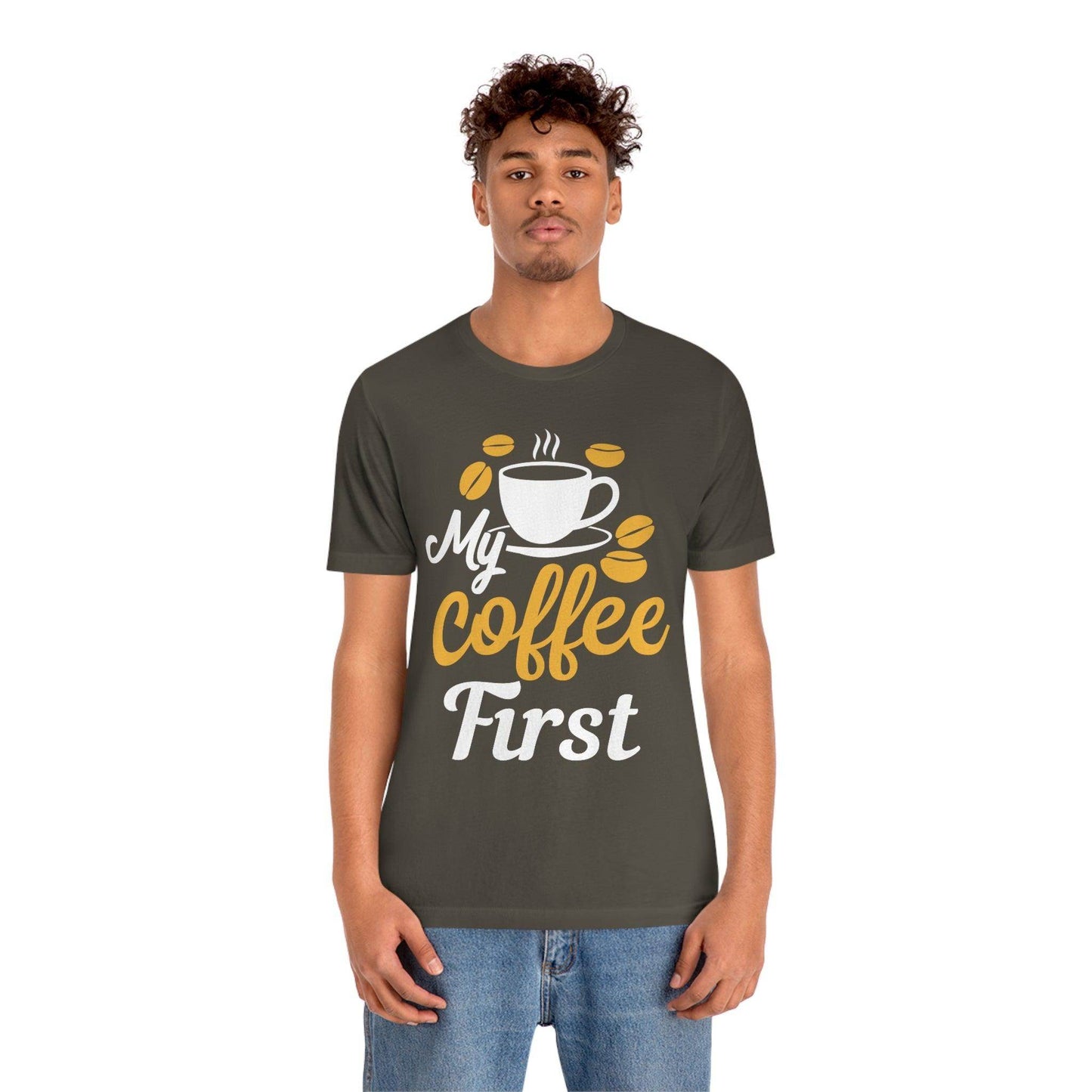 My coffee first Tee - Giftsmojo