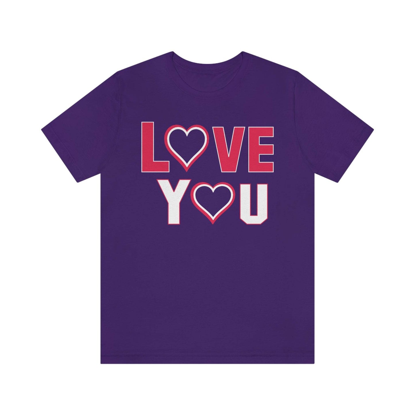 love you heart Tee - Giftsmojo