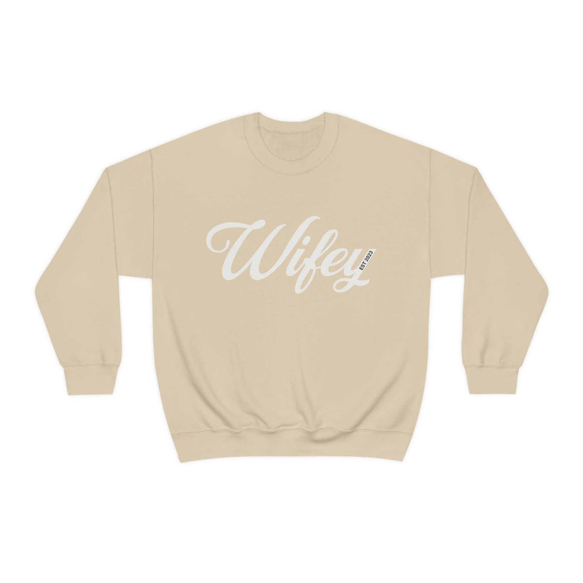 Wifey Sweatshirt - Giftsmojo
