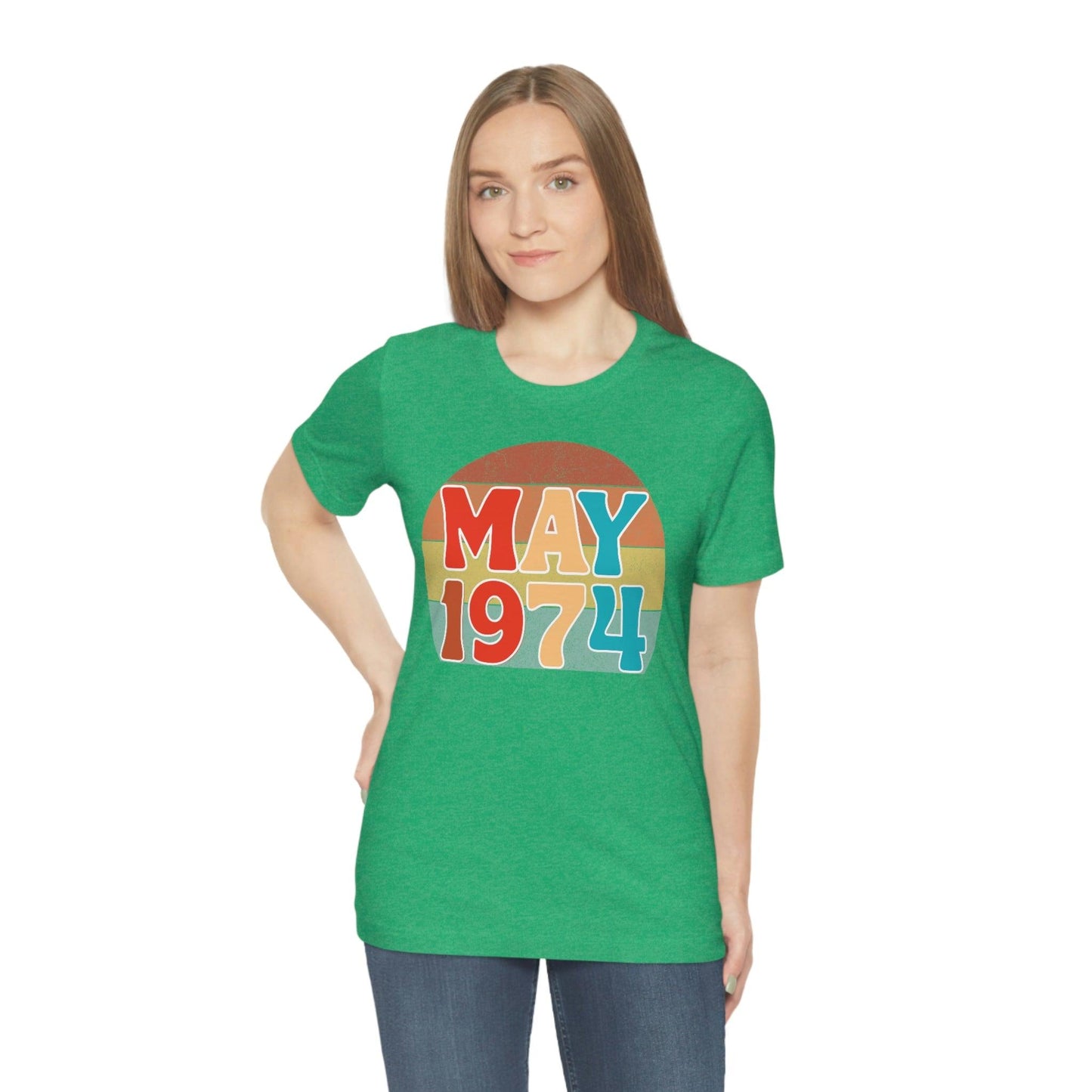 49th Birthday Shirt, 1974 Shirt, 49th Birthday Tee, Vintage 1974 Shirt, 49th Birthday Gifts, 1974 Birthday Shirt, 49th Birthday Gift - Giftsmojo