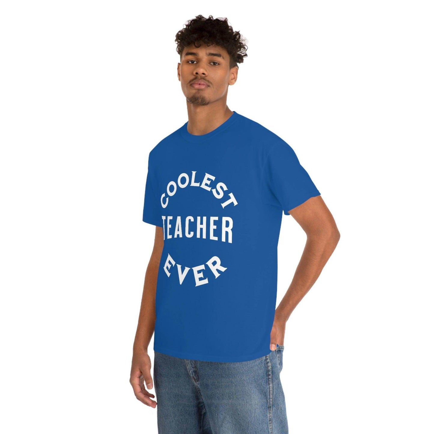 Coolest Teacher Ever Tee - cute teacher shirt - gift for teacher - Giftsmojo
