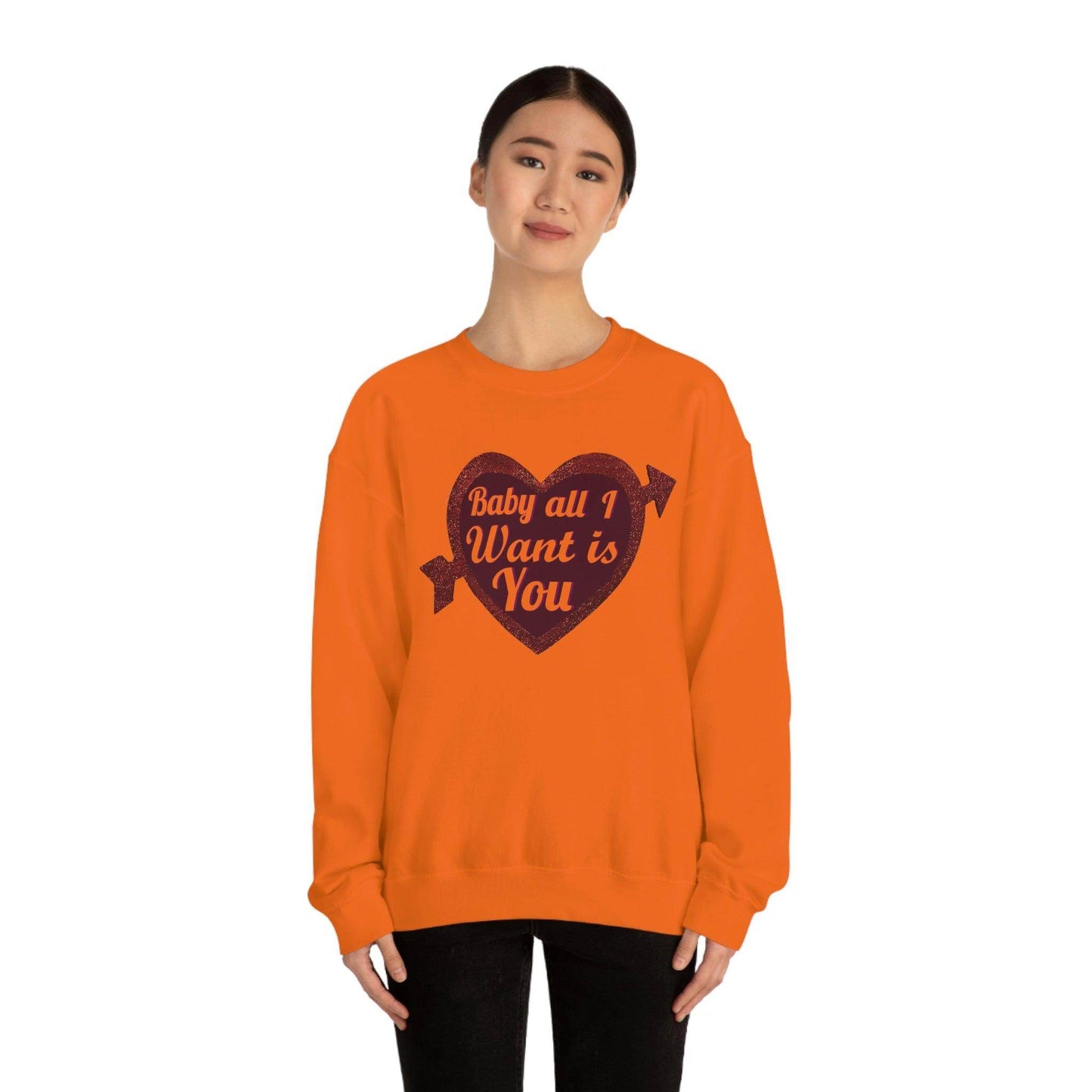 Baby all I want is You Sweatshirt - Giftsmojo