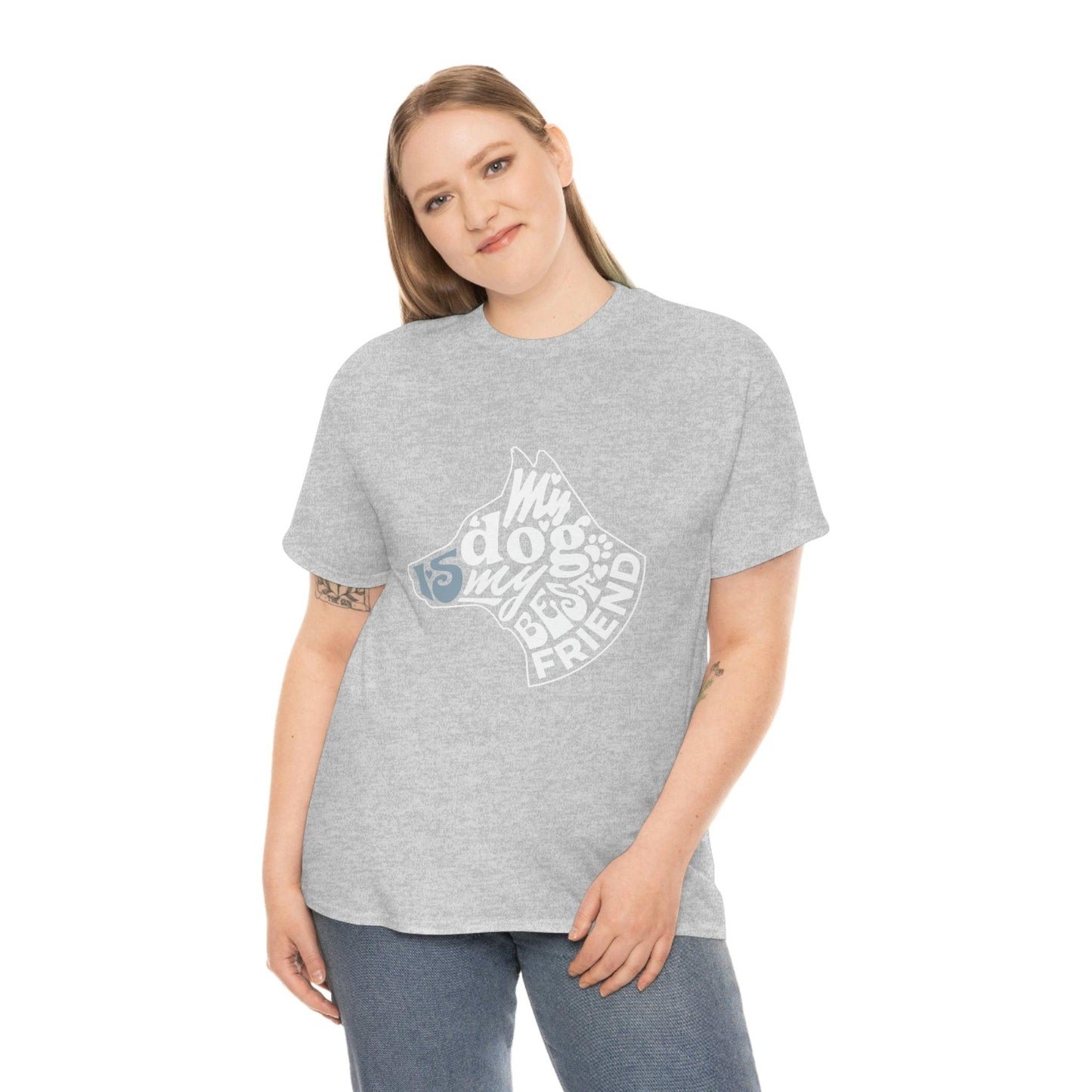 My Dog is My Best Friend Tee - Giftsmojo