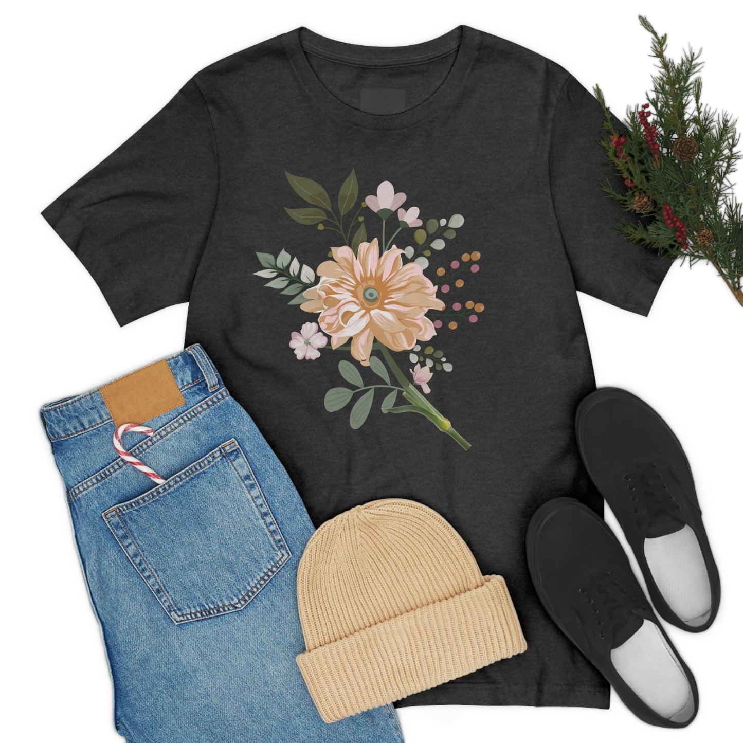 Cute Flower T-shirt - Nature lover Shirt - Cute Flower lover shirt