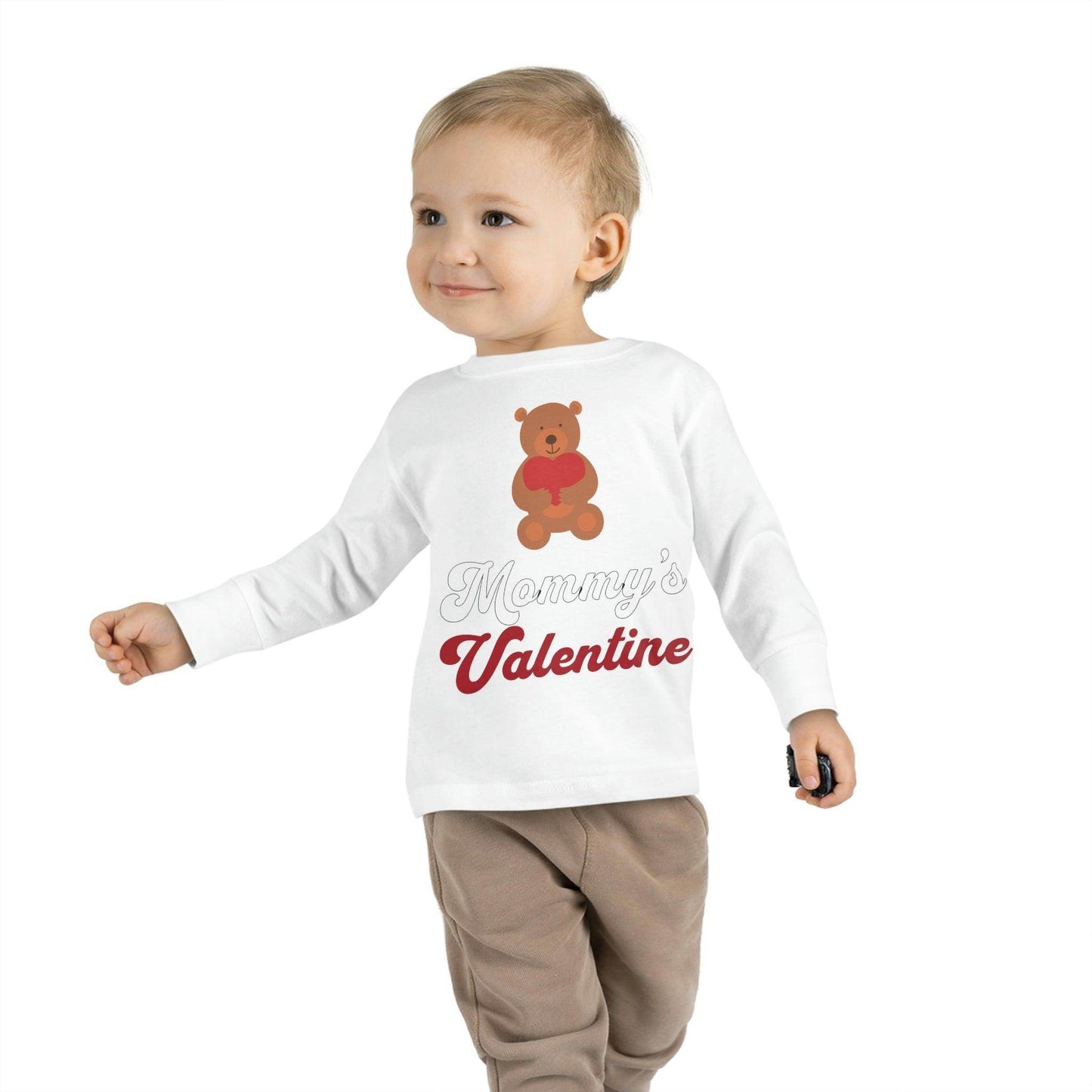 Mommy's Valentine - Kids Valentine day shirt - Giftsmojo
