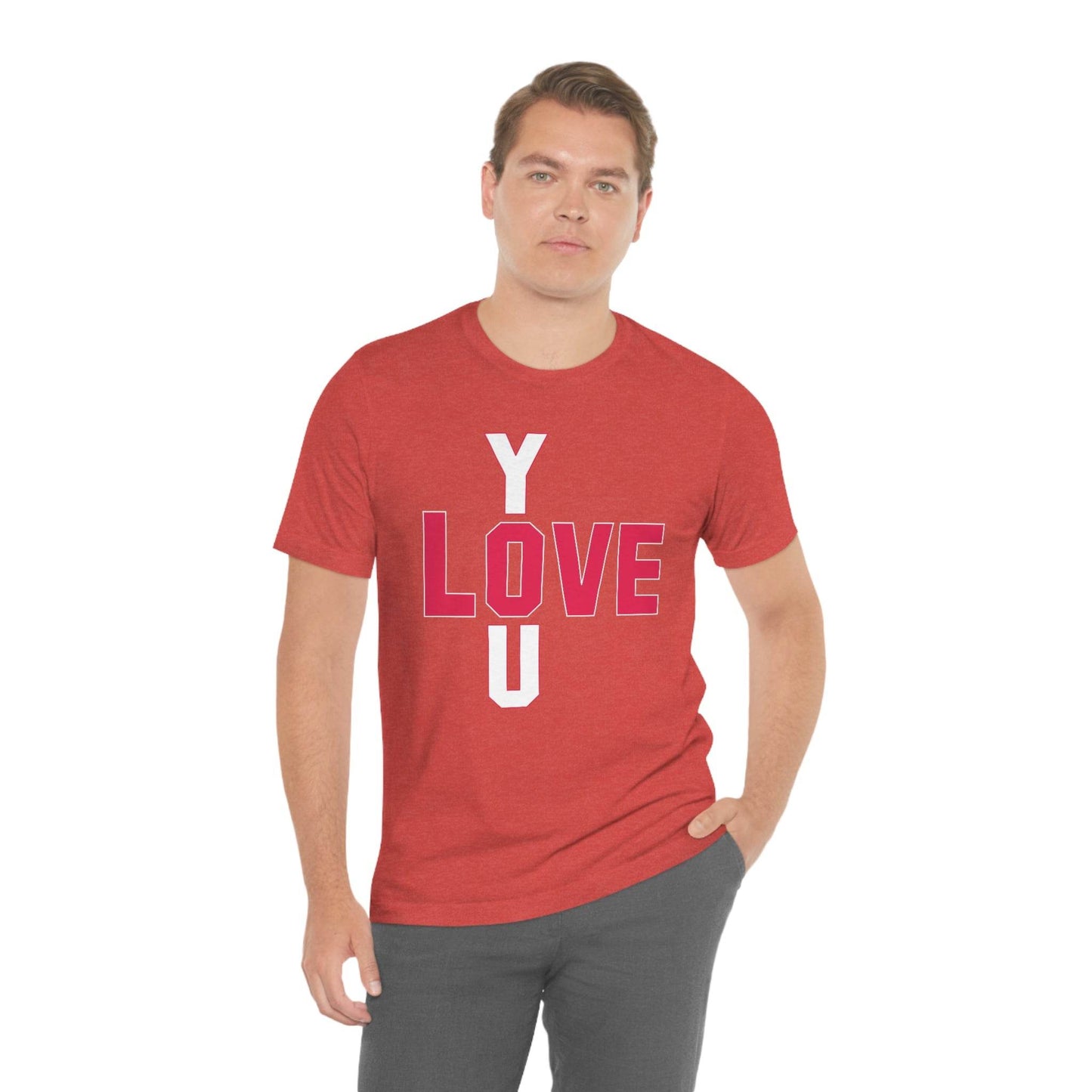 Love you Tshirt - Giftsmojo