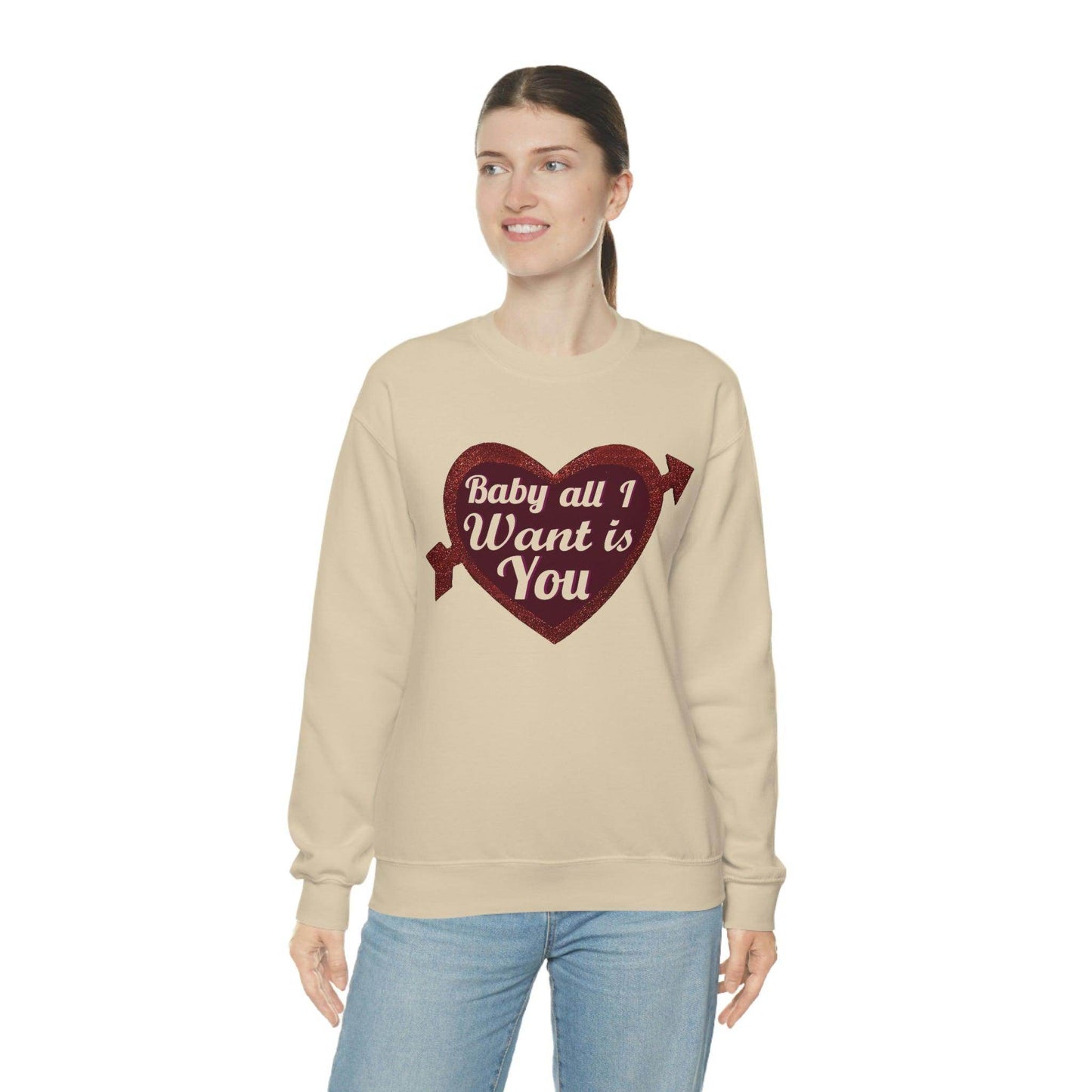 Baby all I want is You Sweatshirt - Giftsmojo