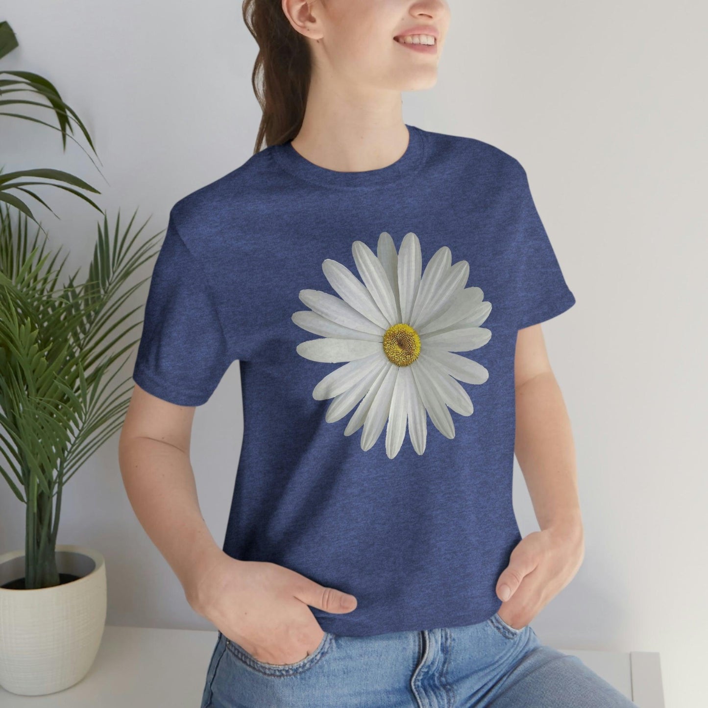 Daisy Shirt Floral Shirt Gift, Wildflower Shirt, Gift For Mom, Daisy Women Shirt Flower Tee Summer Shirt,
