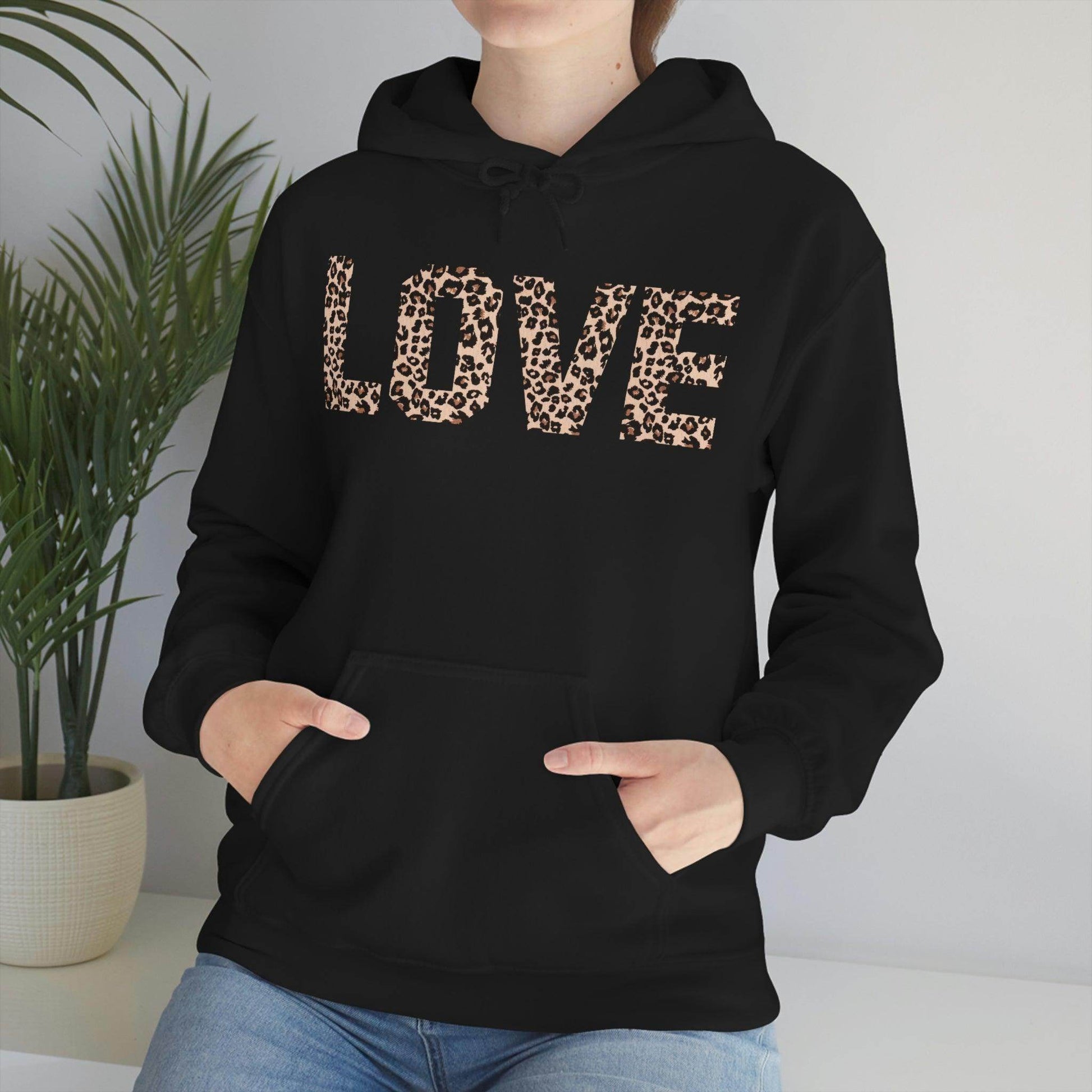 Leopard print Hooded Sweatshirt - Giftsmojo