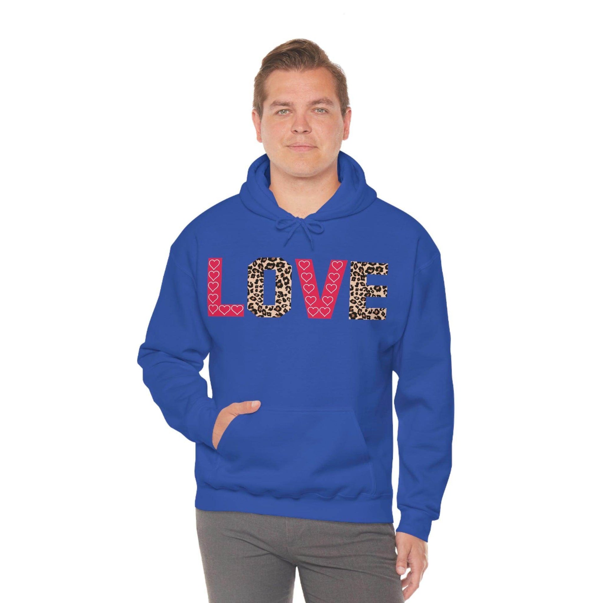 Love Hooded Sweatshirt - Giftsmojo