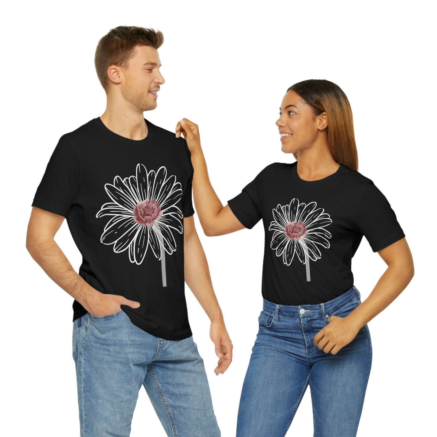 Flower Tshirt, Vintage Flower Shirt, Vintage Botanical Shirt, Vintage T-shirt, Graphic Tshirt, Botanical Print, Wildflower shirt, floral Tee - Giftsmojo