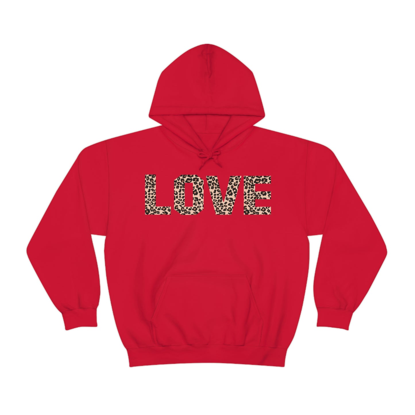 Leopard print Hooded Sweatshirt