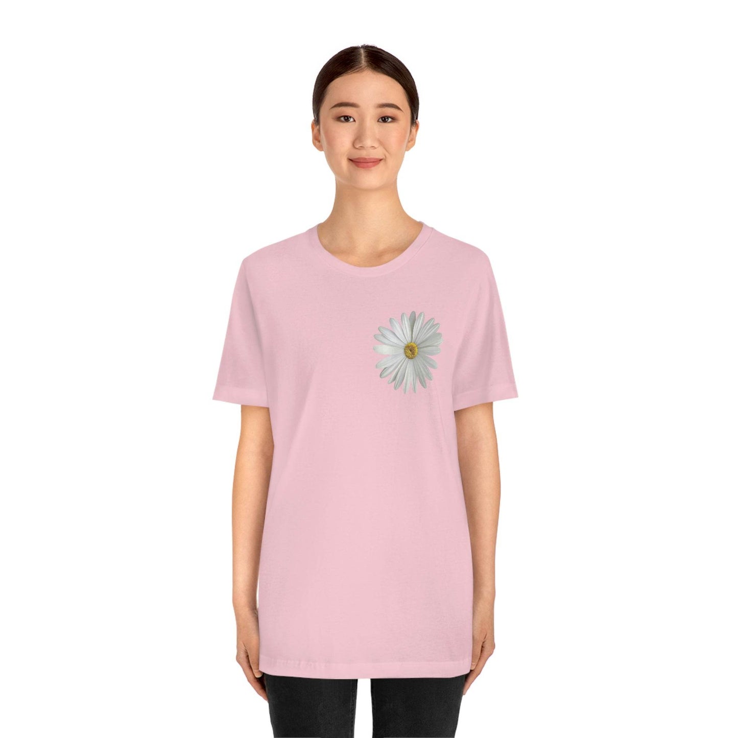 Daisy Shirt Floral Shirt Gift, Boho Shirt, Birth Month Flower, Gift For Mom, Daisy Women Shirt Flower Tee Summer Shirt, - Giftsmojo