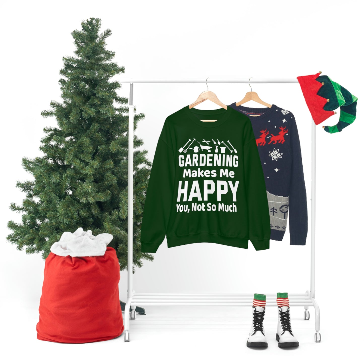 Gardening makes me Happy, You not so much, Garden sweatshirt, great for gardeners, garden shirt, plant lover shirt, nature lover shirt