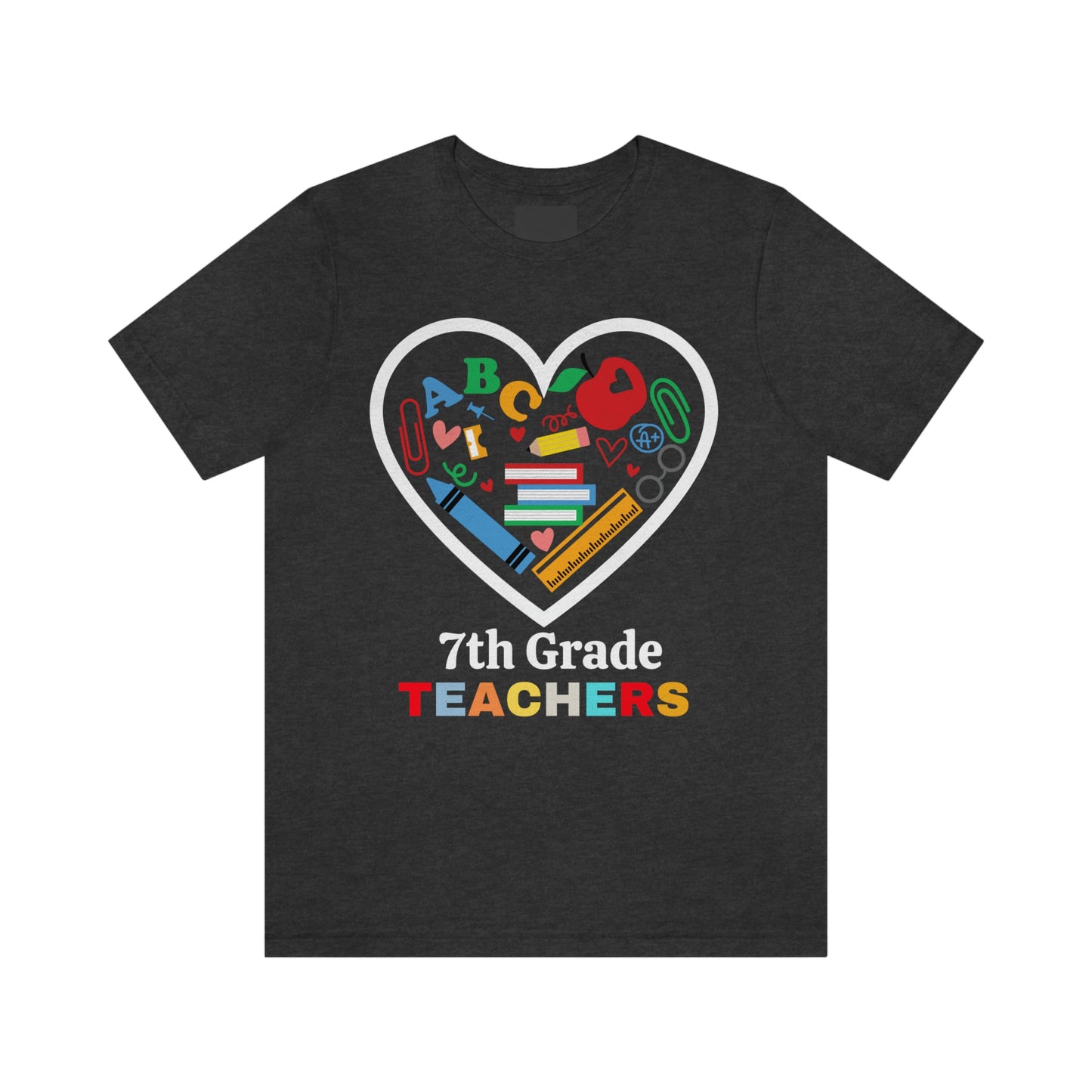 Love 7th Grade Teacher Shirt - Teacher Appreciation Shirt - Gift for Teachers - 7th Grade shirt