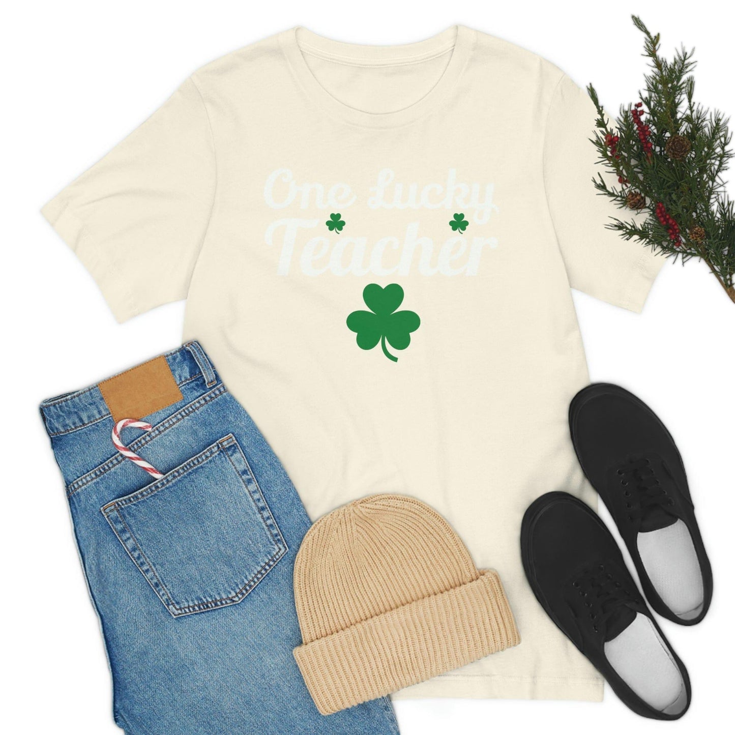 Feeling Lucky Shirt One Lucky Teacher Shirt St Patrick's Day shirt - Funny St Paddy's day Funny Shirt Shamrock shirt shenanigans shirt