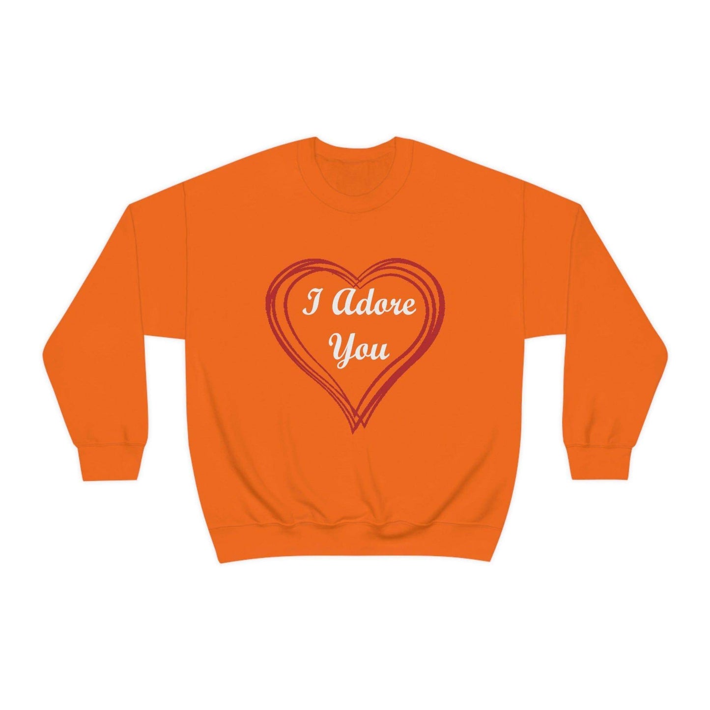 I Adore You Crewneck Sweatshirt - Giftsmojo