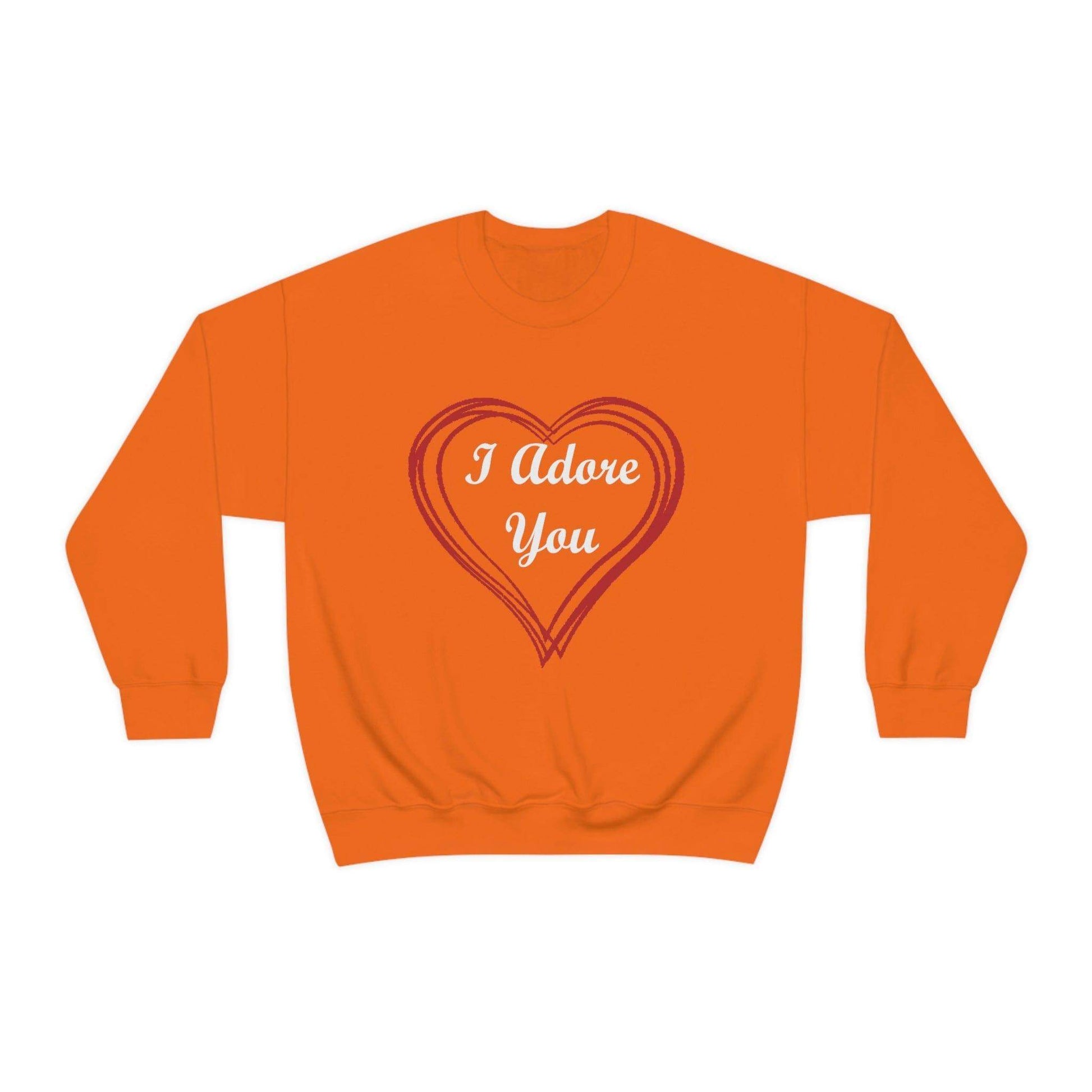I Adore You Crewneck Sweatshirt - Giftsmojo