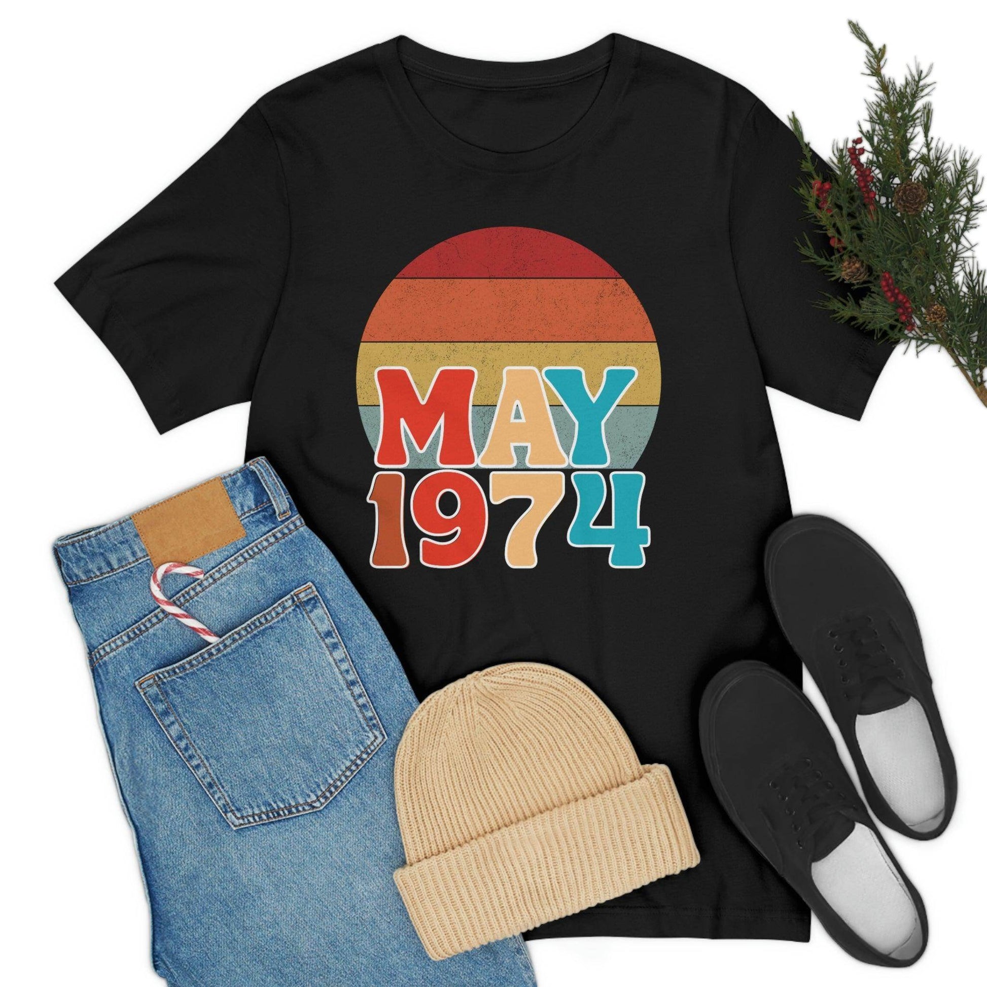 49th Birthday Shirt, 1974 Shirt, 49th Birthday Tee, Vintage 1974 Shirt, 49th Birthday Gifts, 1974 Birthday Shirt, 49th Birthday Gift - Giftsmojo