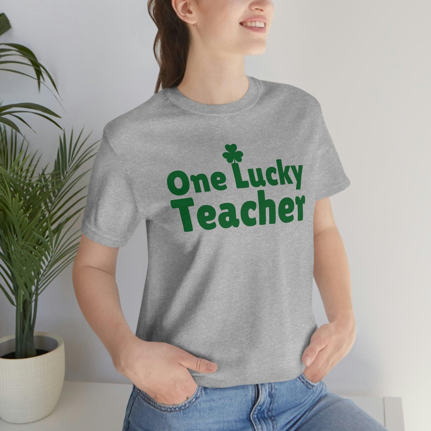 Feeling Lucky Shirt One Lucky Teacher Shirt St Patrick's Day shirt - Funny St Paddy's day Funny Shirt Shamrock shirt shenanigans shirt - Giftsmojo