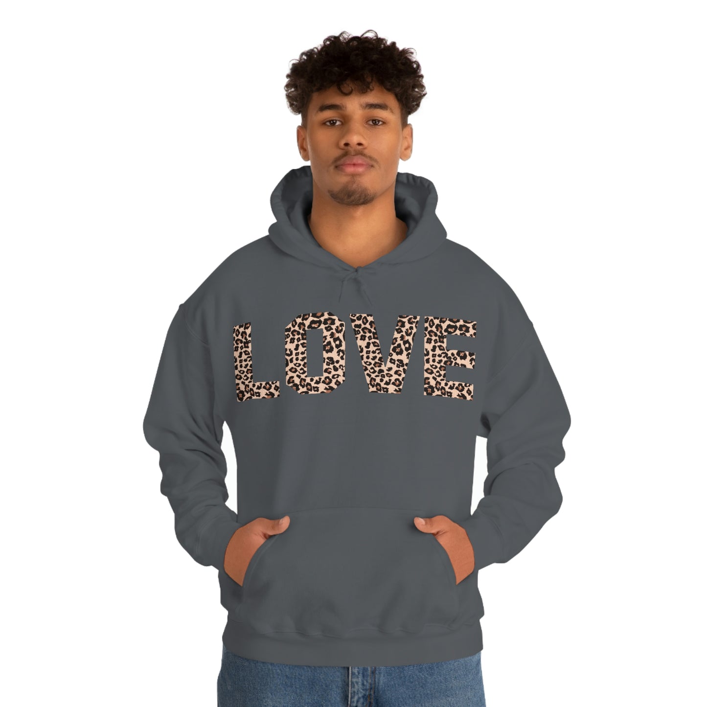 Leopard print Hooded Sweatshirt