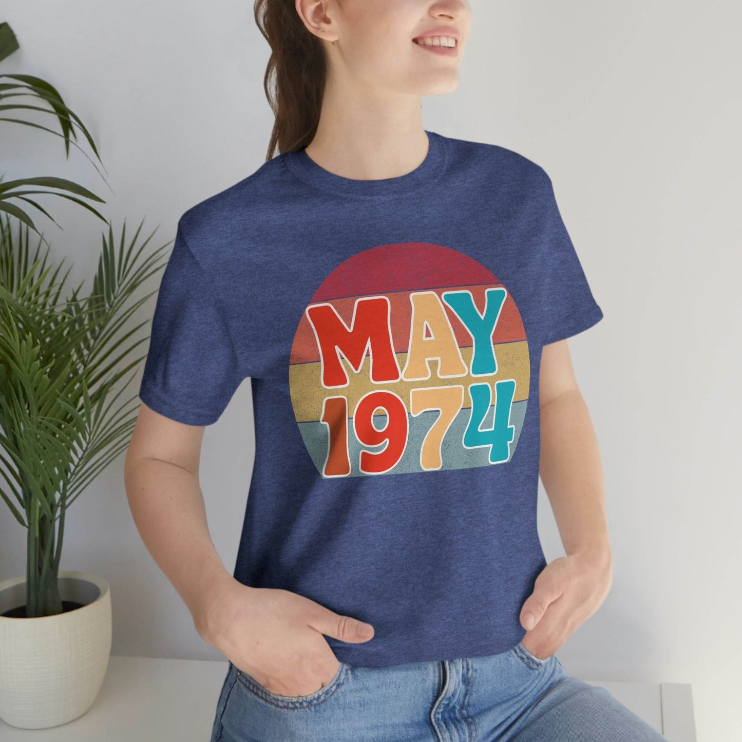 49th Birthday Shirt, 1974 Shirt, 49th Birthday Tee, Vintage 1974 Shirt, 49th Birthday Gifts, 1974 Birthday Shirt, 49th Birthday Gift - Giftsmojo