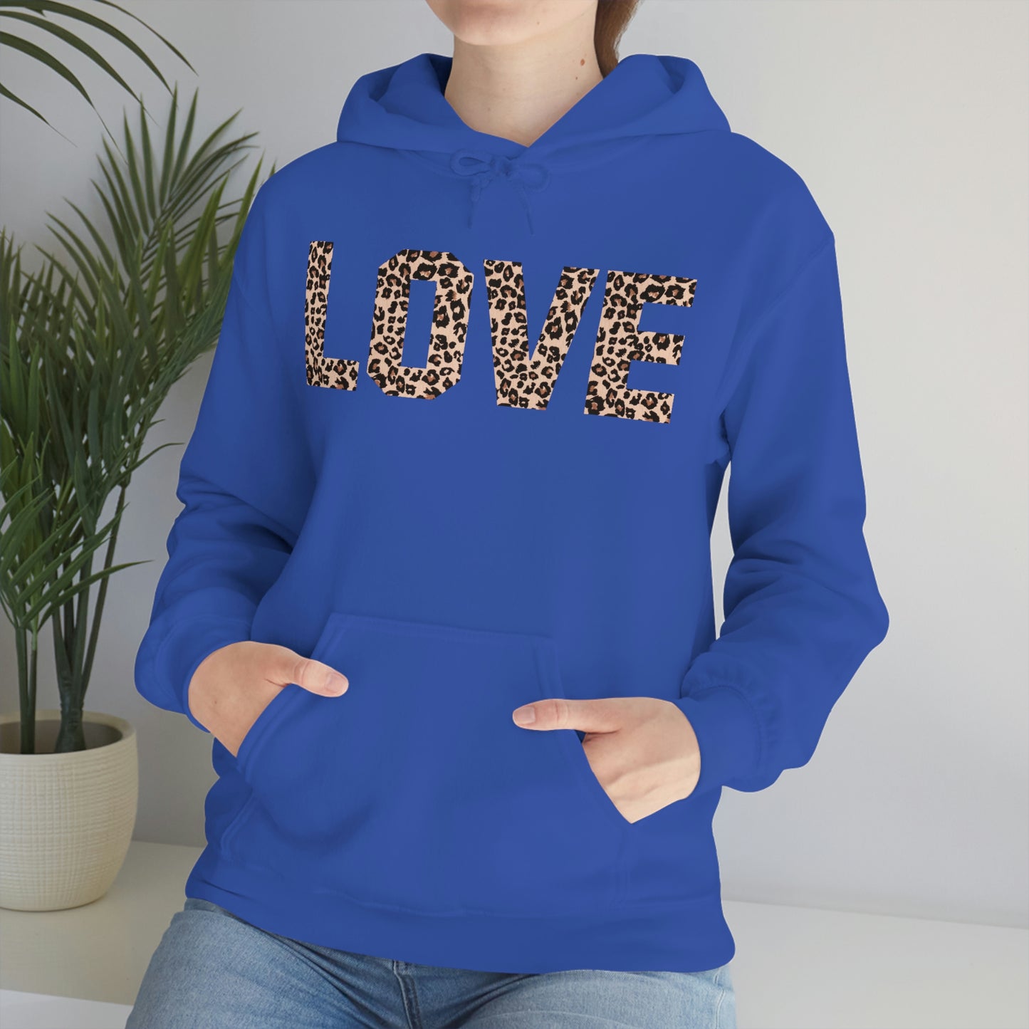 Leopard print Hooded Sweatshirt