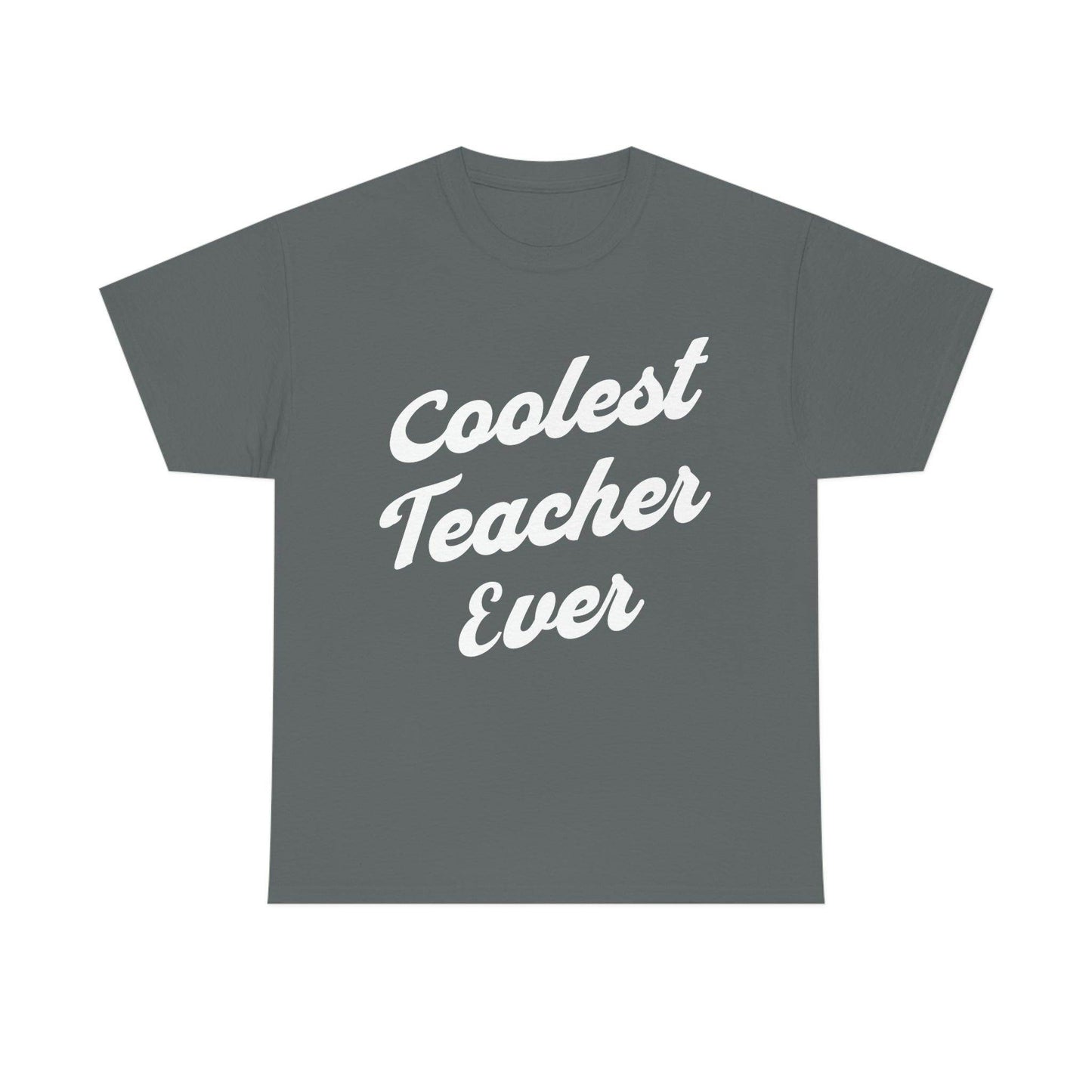 Coolest Teacher Ever T-Shirt - Giftsmojo