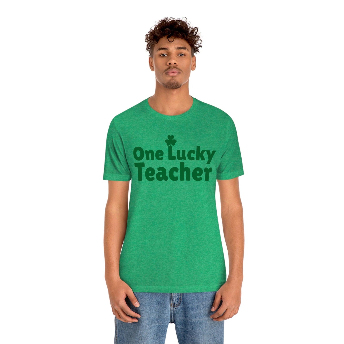 Feeling Lucky Shirt One Lucky Teacher Shirt St Patrick's Day shirt - Funny St Paddy's day Funny Shirt Shamrock shirt shenanigans shirt - Giftsmojo