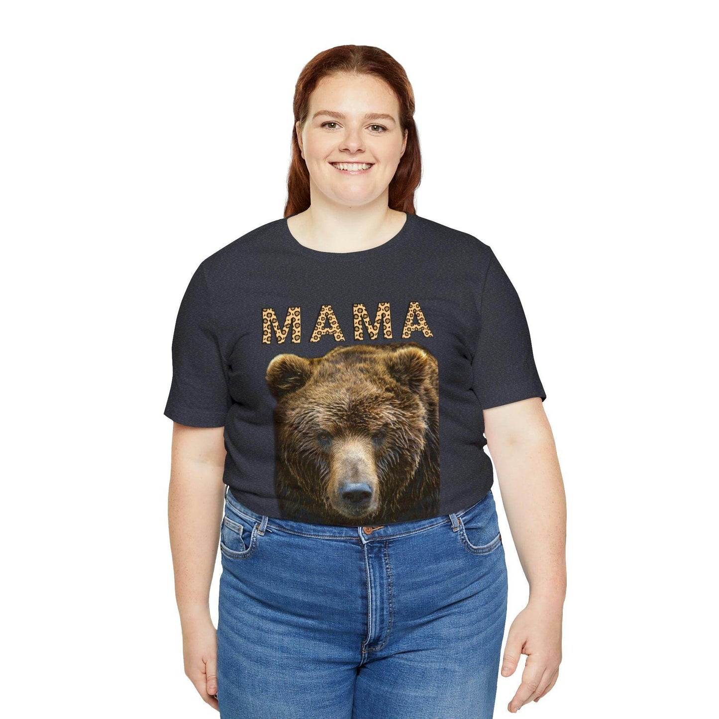 Mothers day shirt | Leopard Print Mama Bear Shirt | Mama Bear Tshirt, Funny mom shirt | best mom shirt | Momma Bear, Mama Bear Gift, Animal Nature Lover Shirt - Giftsmojo