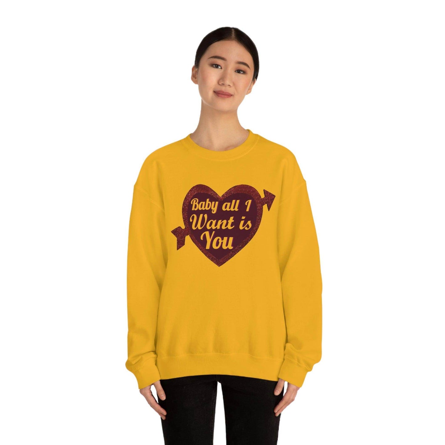 Baby all I want is You Sweatshirt - Giftsmojo