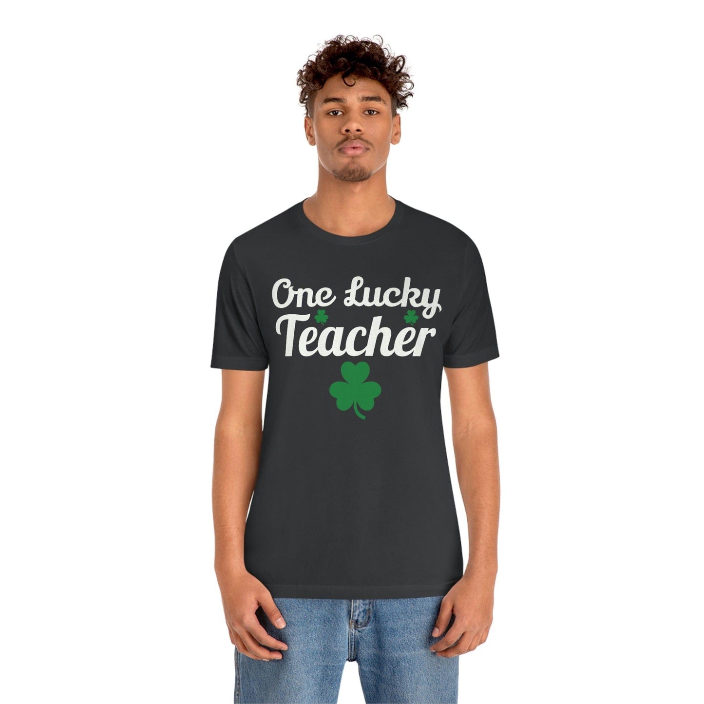 Feeling Lucky Shirt One Lucky Teacher Shirt St Patrick's Day shirt - Funny St Paddy's day Funny Shirt Shamrock shirt shenanigans shirt
