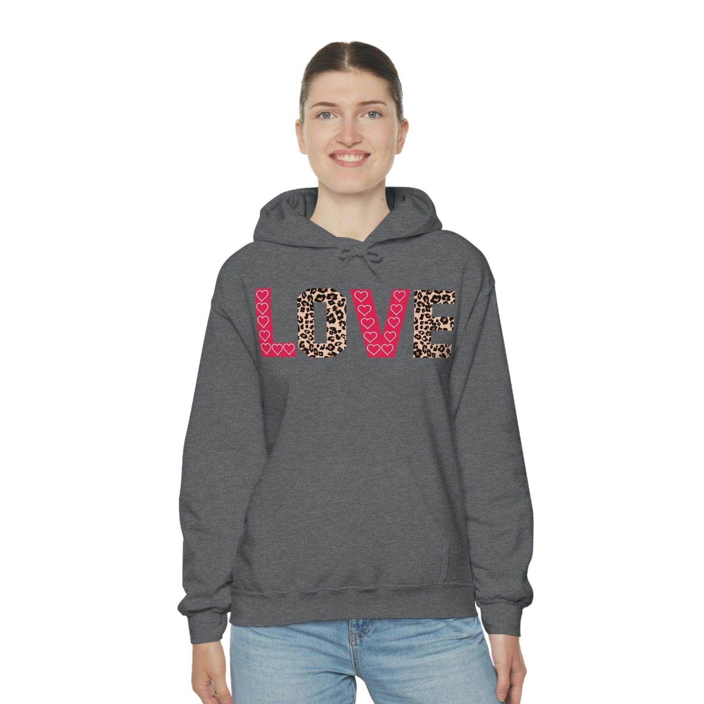Love Hooded Sweatshirt - Giftsmojo