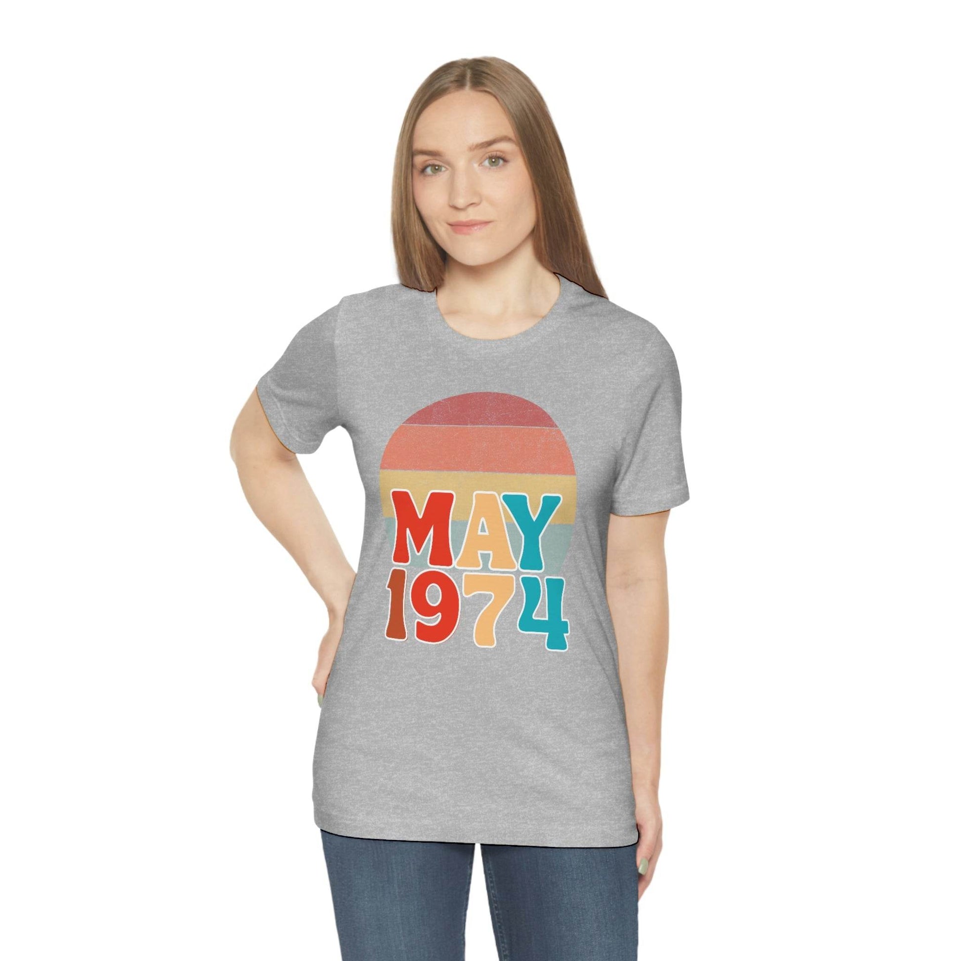 49th Birthday Shirt, 1974 Shirt, 49th Birthday Tee, Vintage 1974 Shirt, 49th Birthday Gifts, 1974 Birthday Shirt, 49th Birthday Gift - Giftsmojo