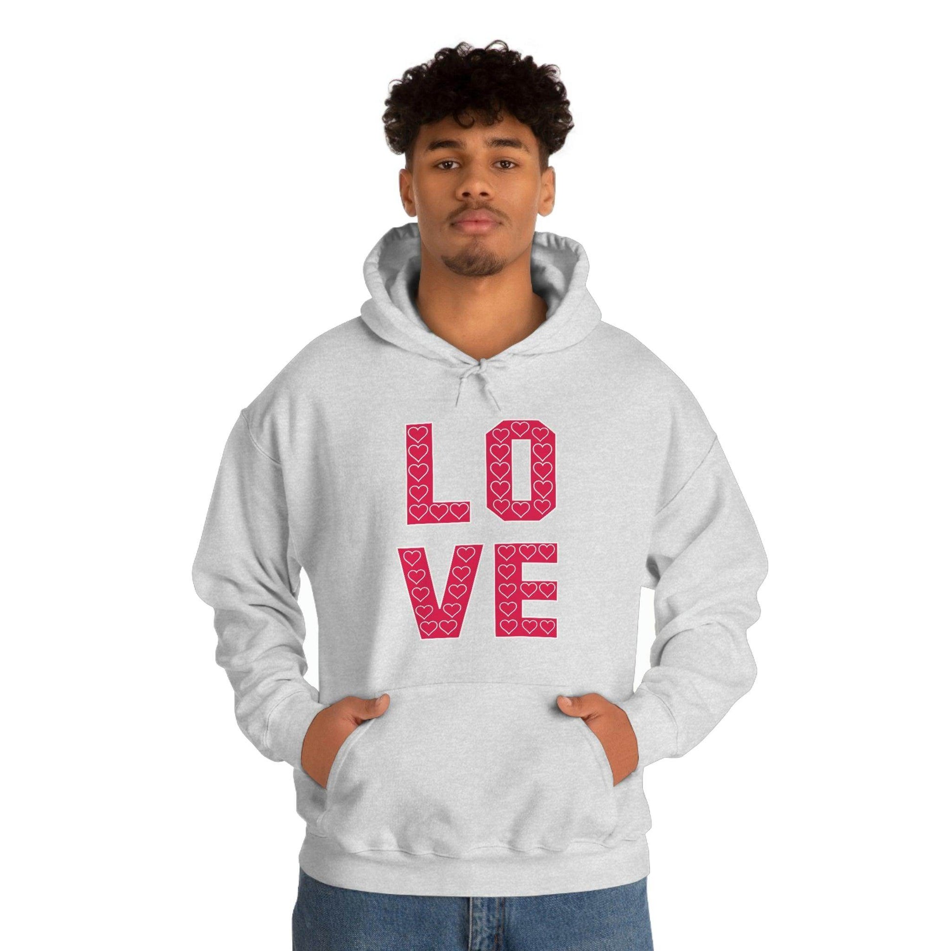 Love Hooded sweatshirt - Giftsmojo