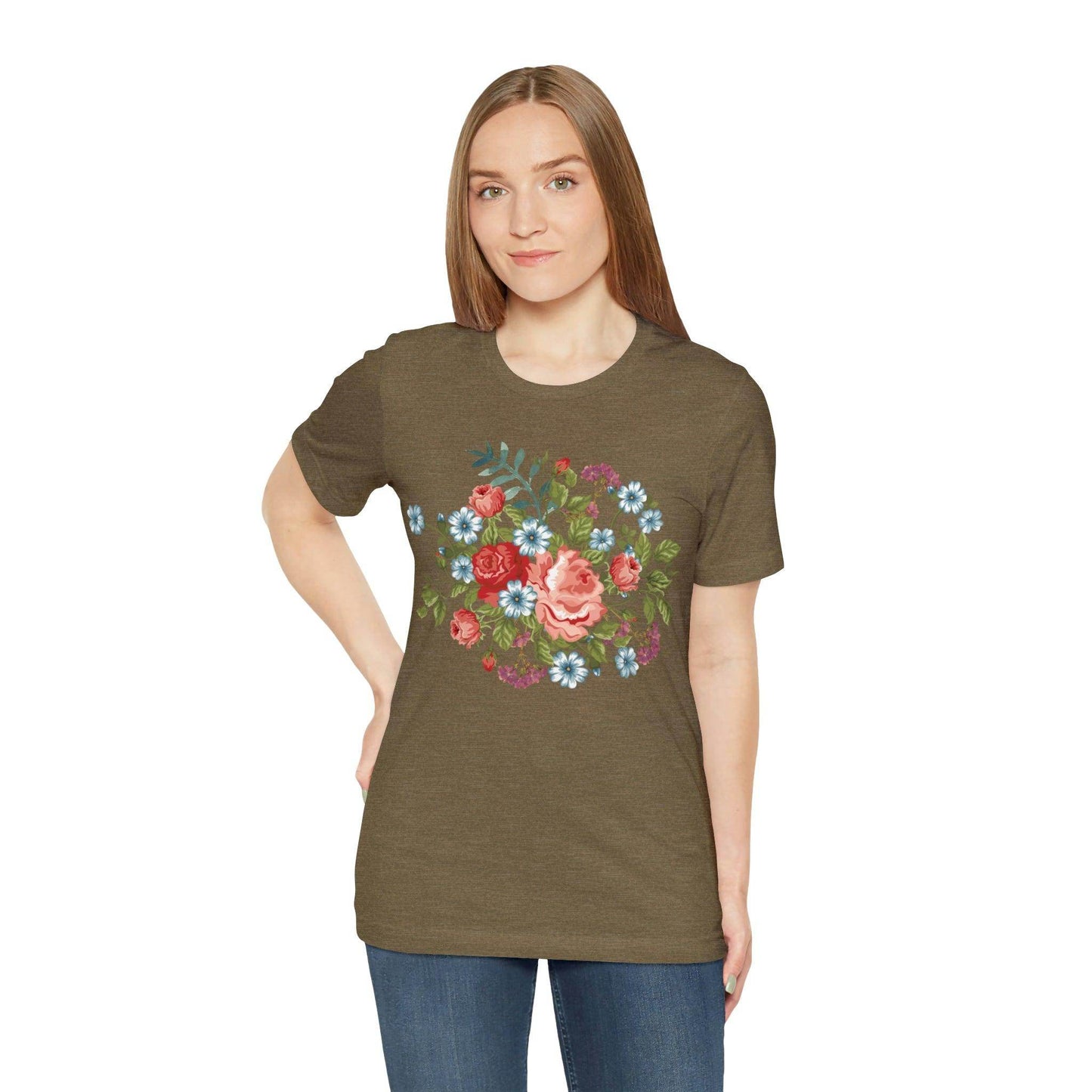 Flower Shirt, Botanical shirt, flower T shirt, floral shirt, wild flowers shirt, birth flower shirt, custom flower shirt, wildflowers shirt, plant lady shirt, birth flower gift, - Giftsmojo