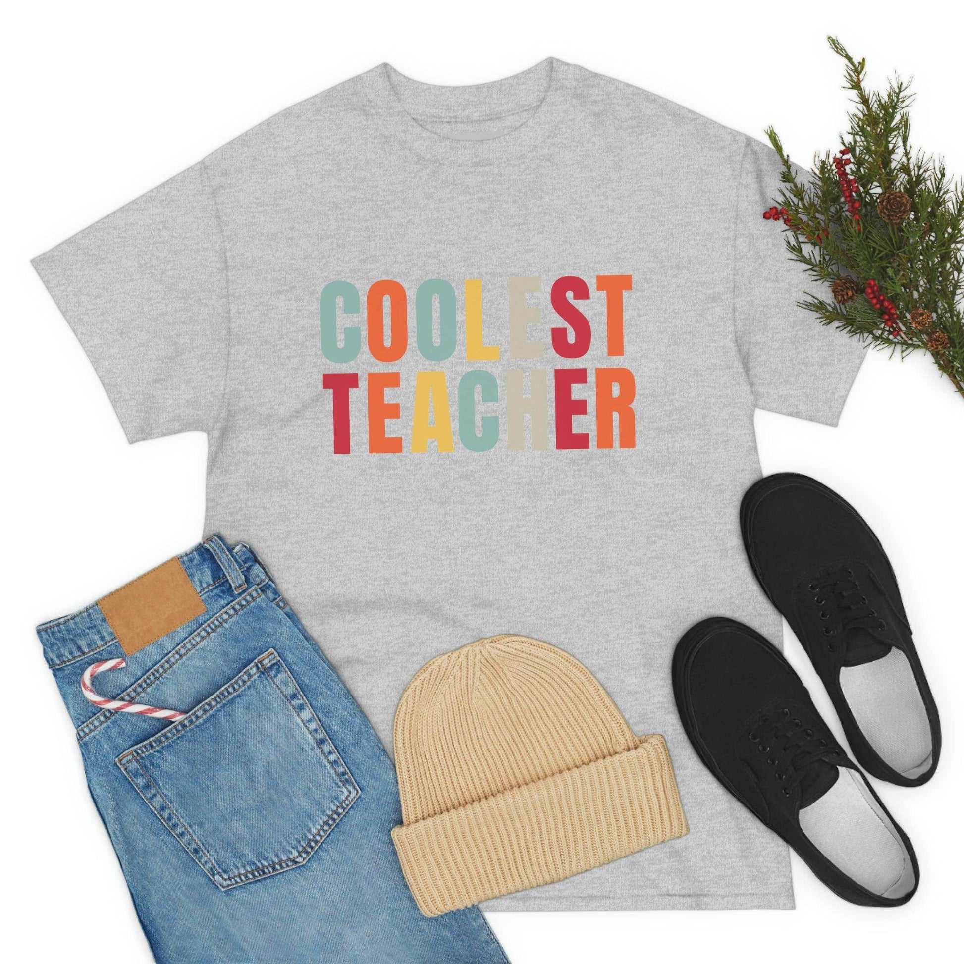 Teacher appreciation gift - Coolest Teacher Shirt - Teacher shirt - Giftsmojo
