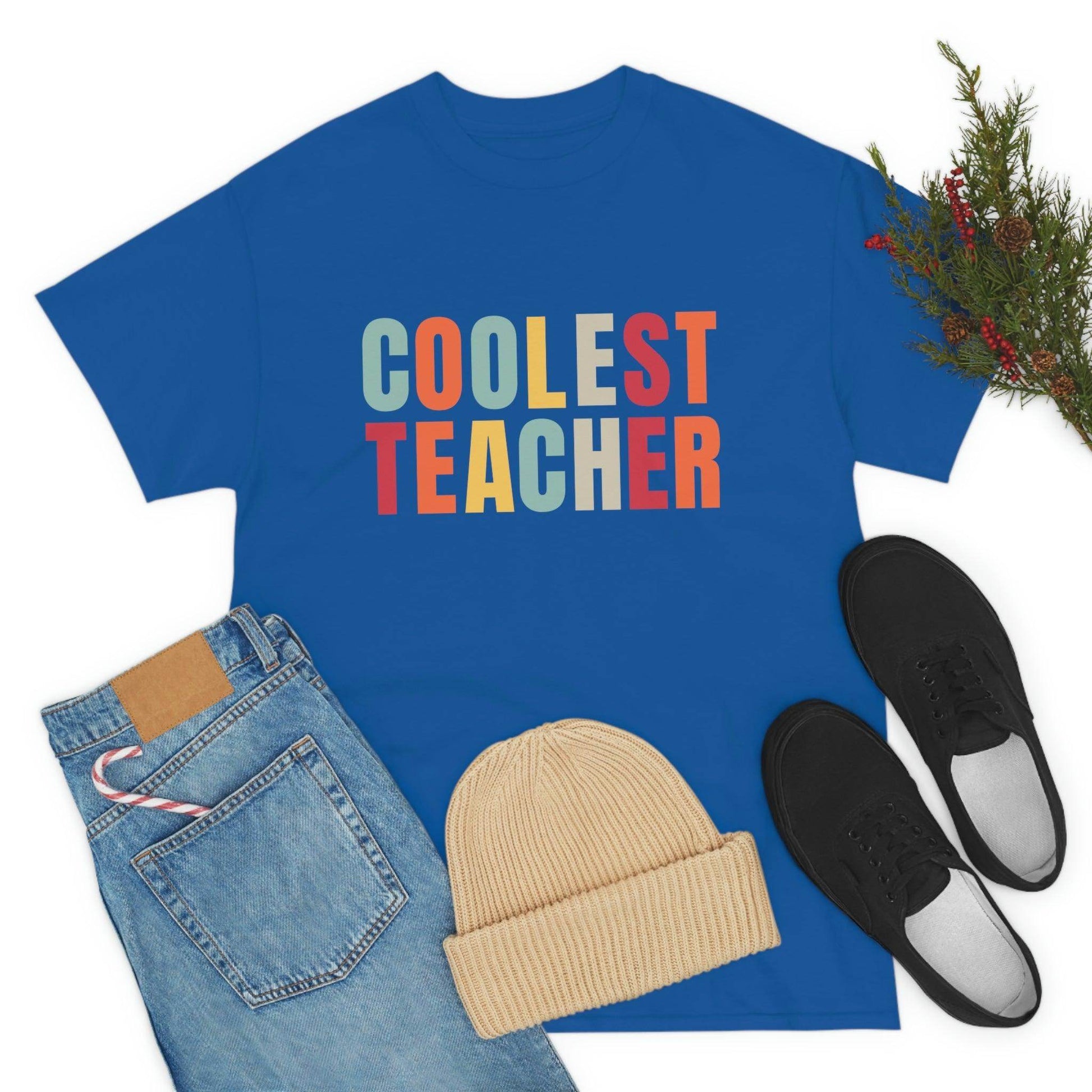 Teacher appreciation gift - Coolest Teacher Shirt - Teacher shirt - Giftsmojo
