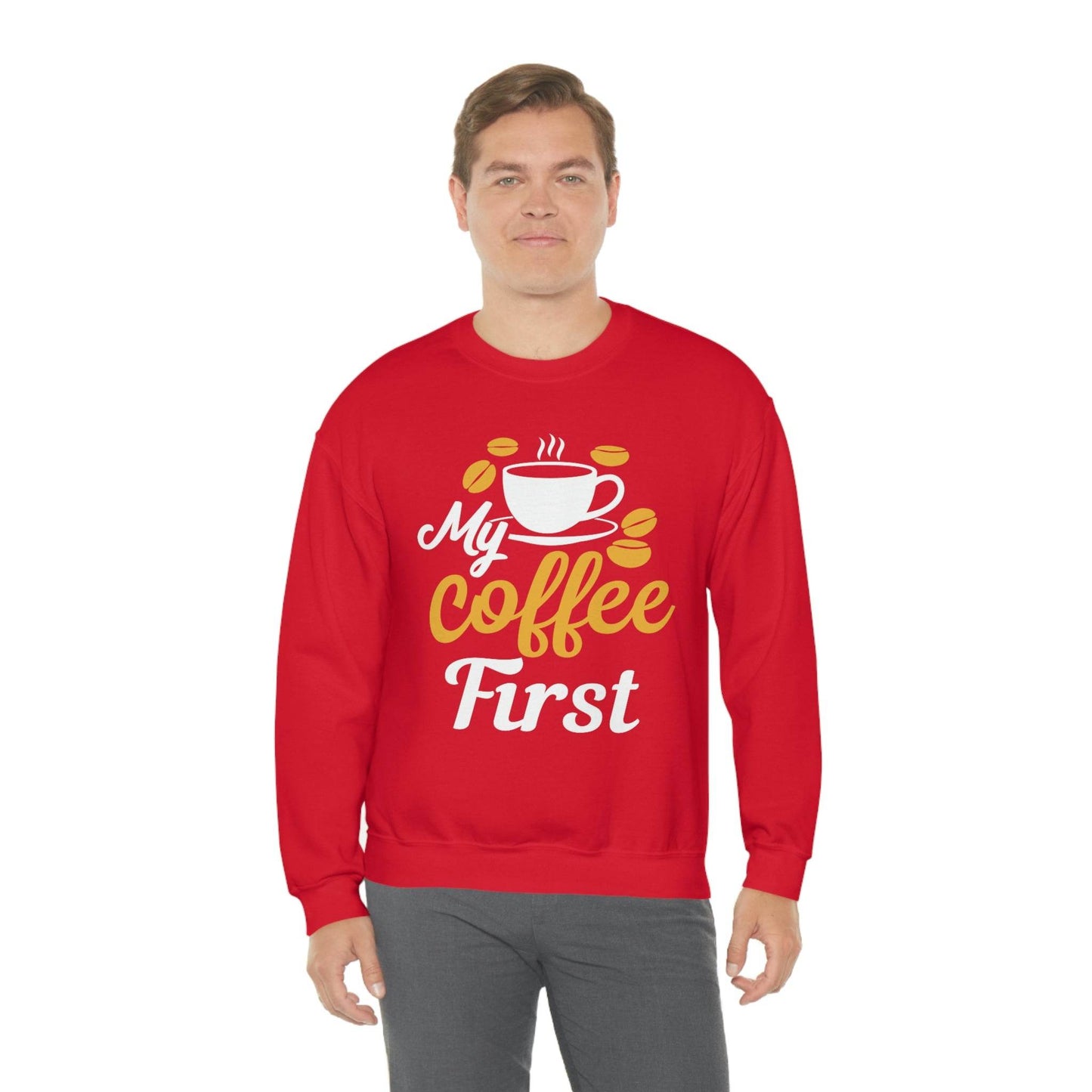 My Coffee First Sweatshirt - Giftsmojo