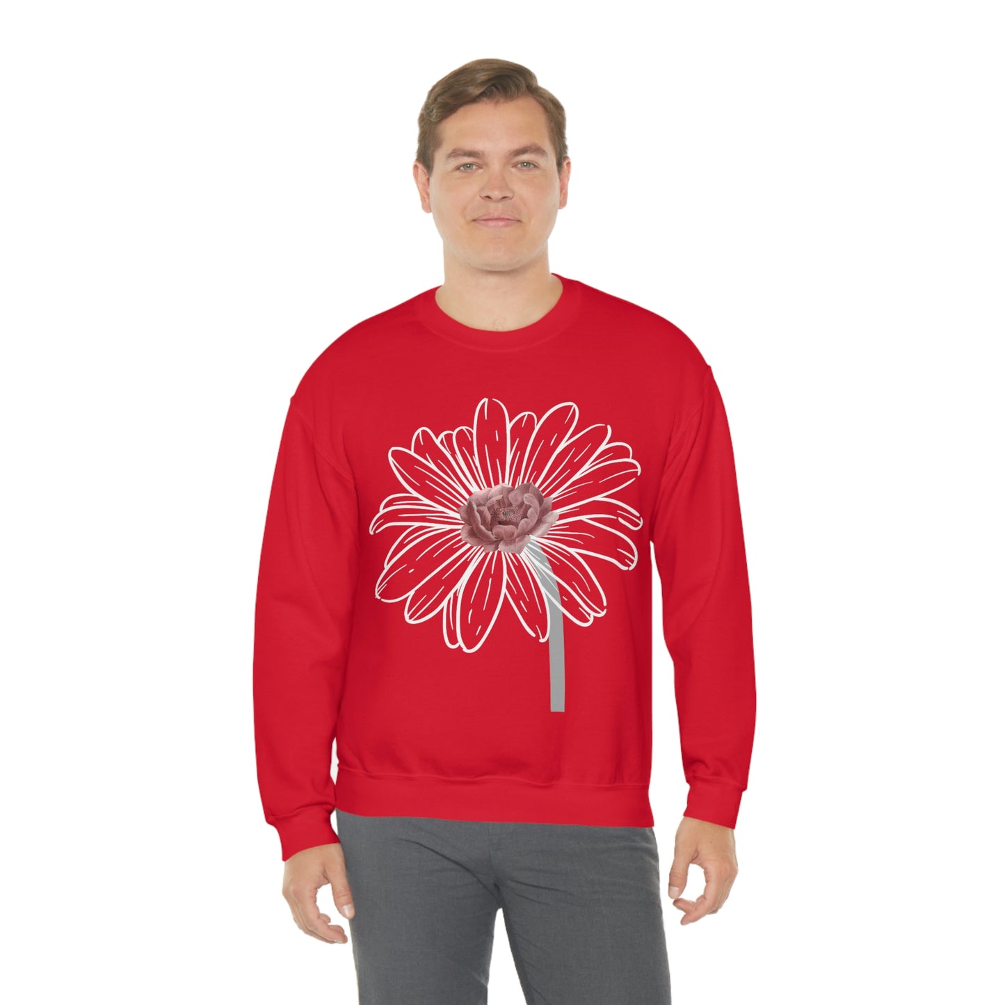 Floral Sweatshirt, Wildflower Sweatshirt, Flower sweatshirt, Wild Flowers