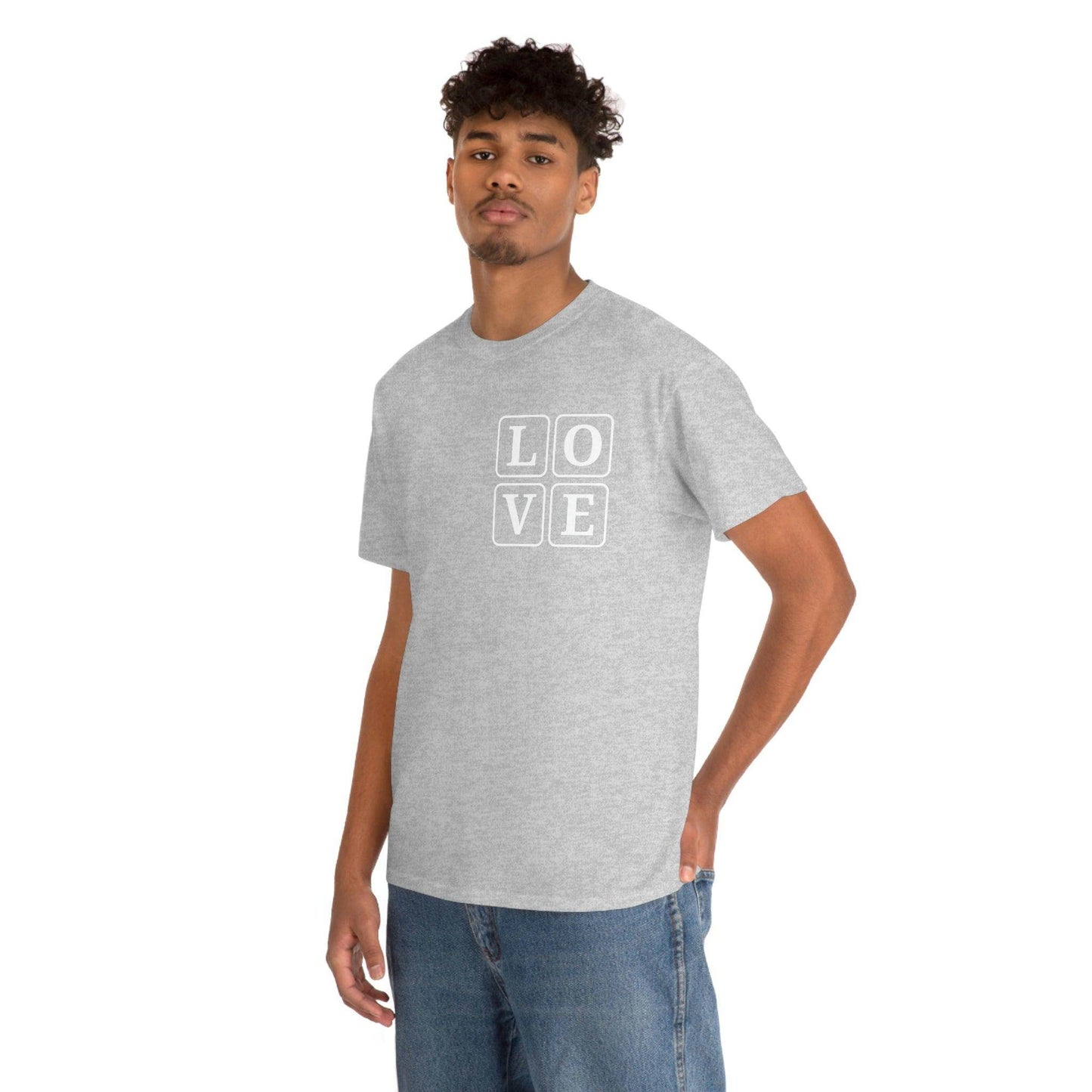 Love Square T-Shirt, - Giftsmojo