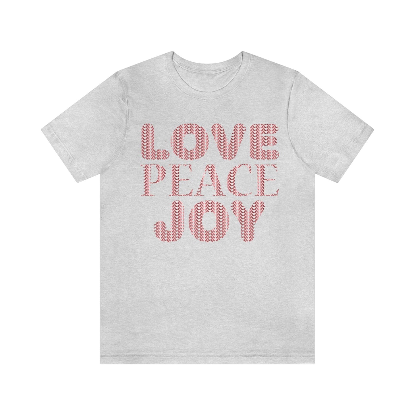 love peace joy Tee - Giftsmojo