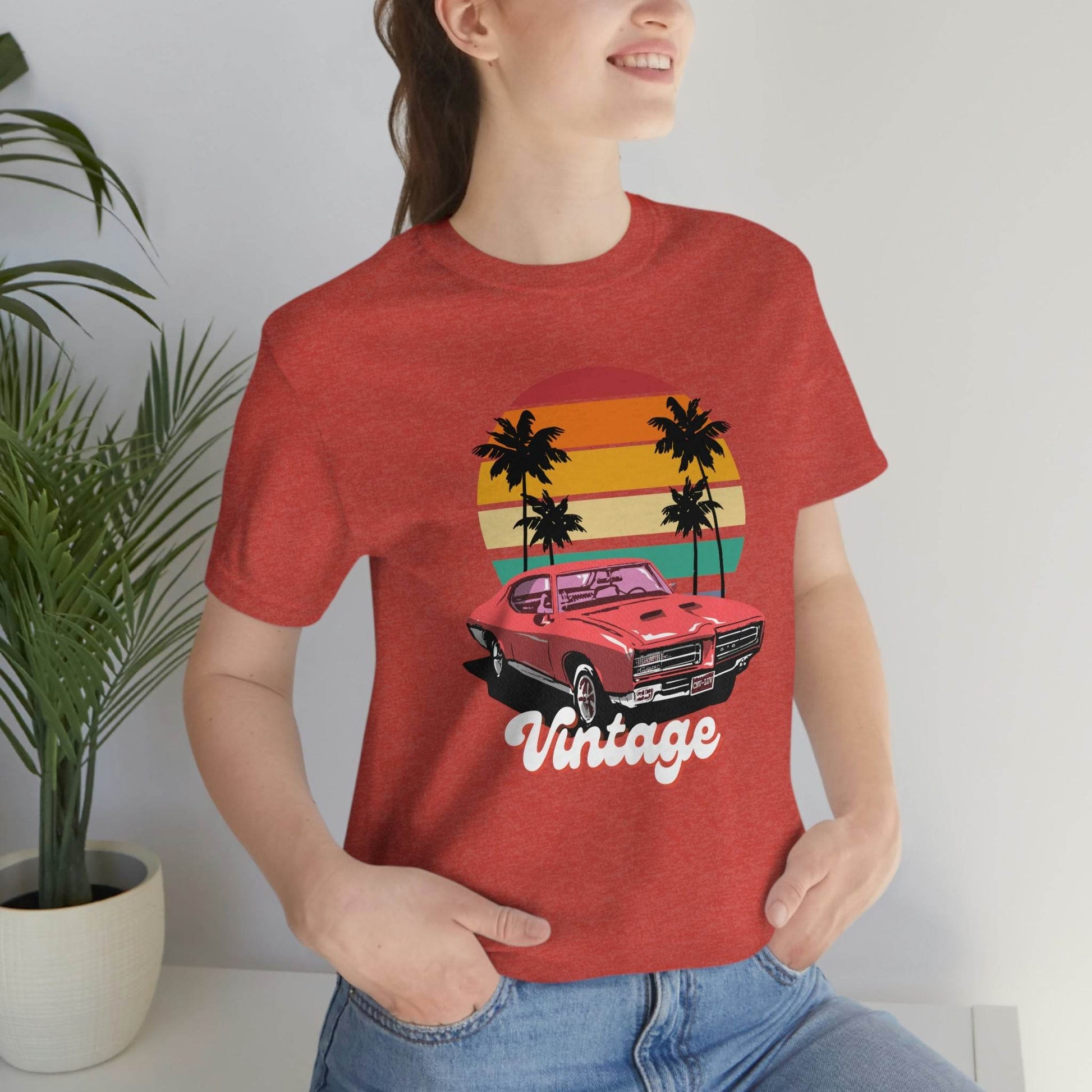 Vintage car tshirt - Vintage car shirt classic car shirt muscle car shirt, car shirt, gifts for car lovers, - Giftsmojo
