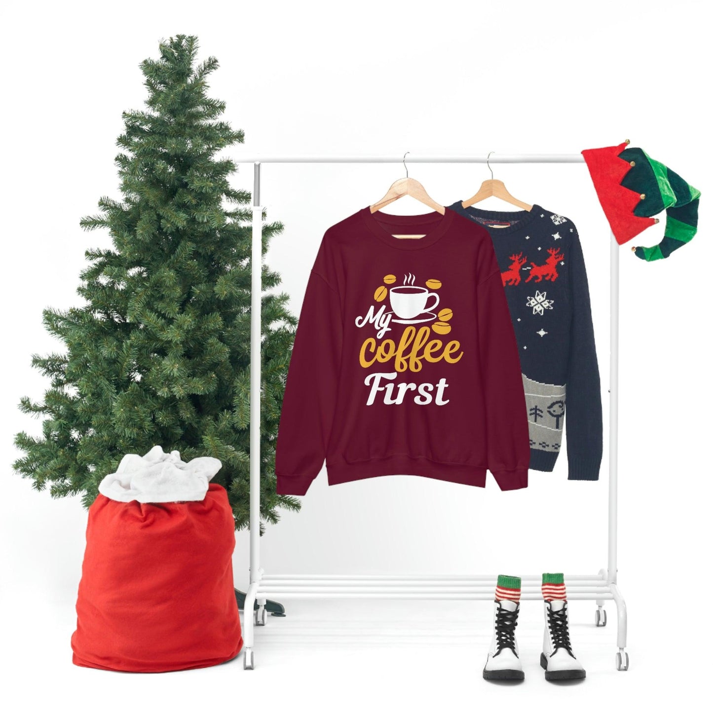 My Coffee First Sweatshirt - Giftsmojo