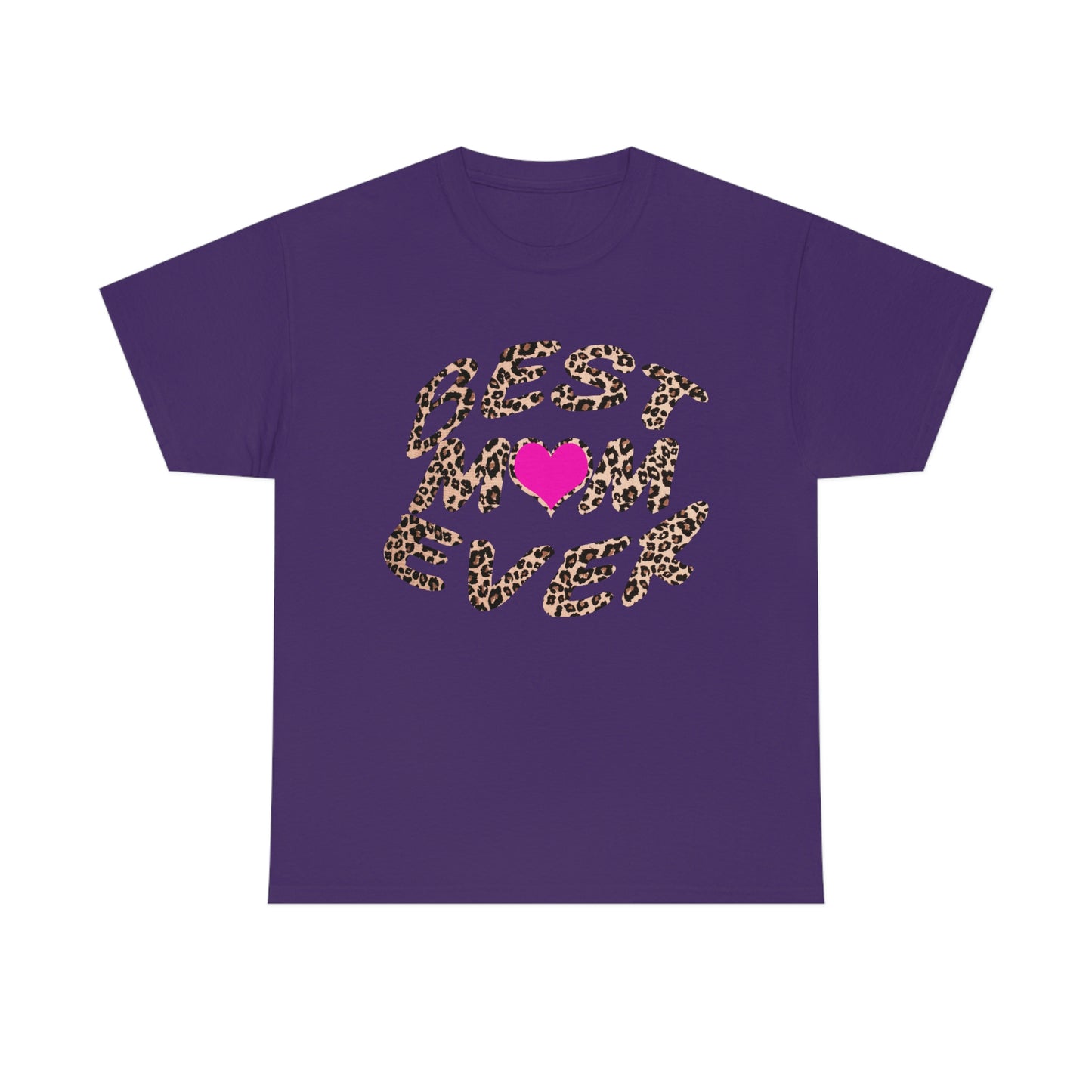 Best mom ever leopard print Tee