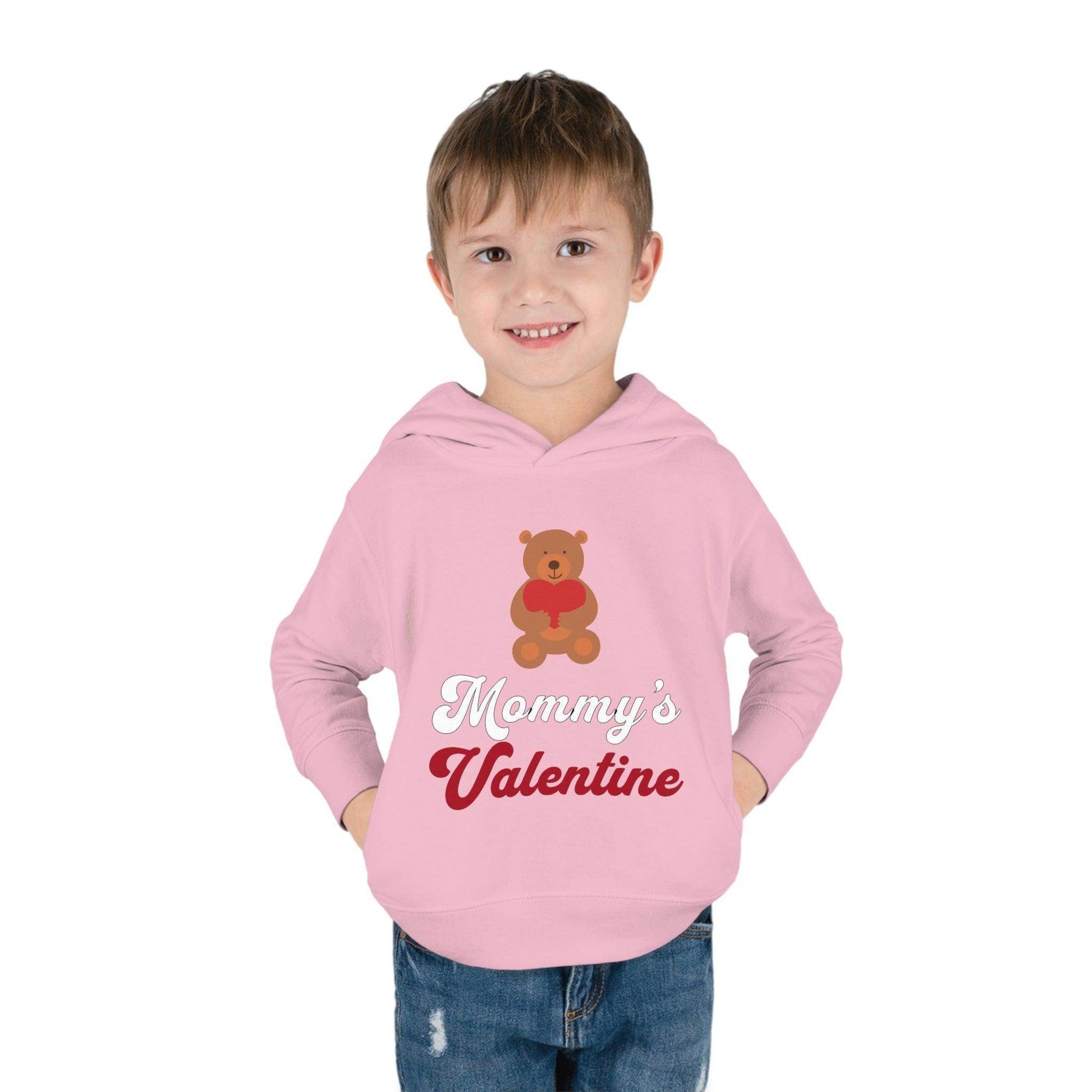 Mommy's Valentine - Custom Kids Valentines Day Sweatshirt - Giftsmojo