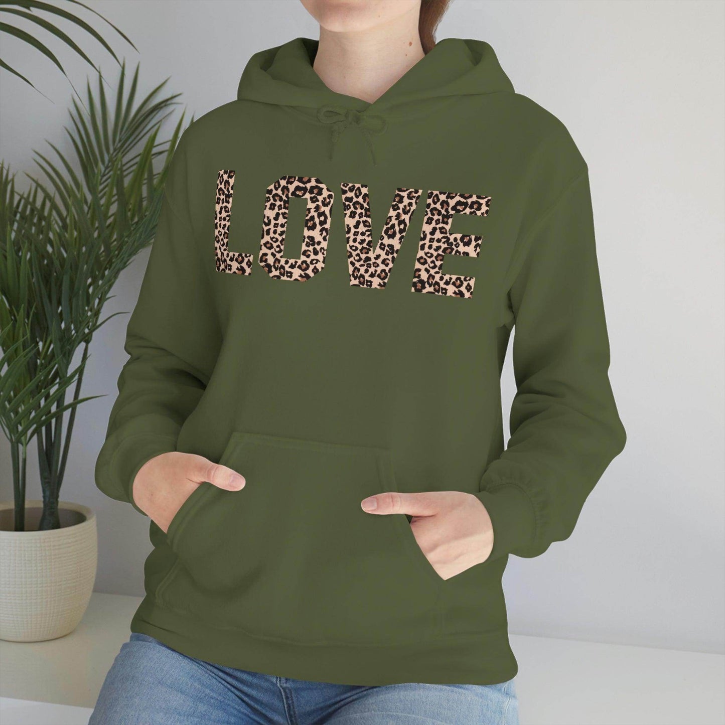 Leopard print Hooded Sweatshirt - Giftsmojo